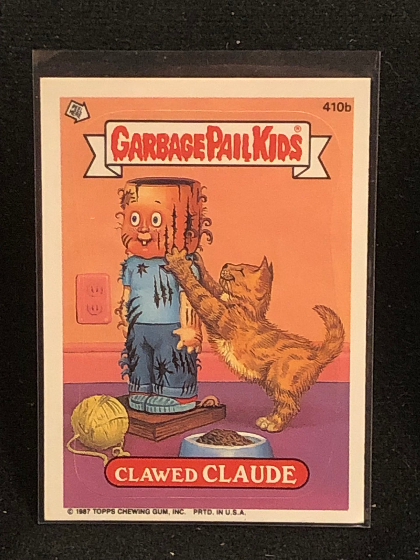 Garbage Pail Kids Original Series 10 (os10) 410b Clawed Claude