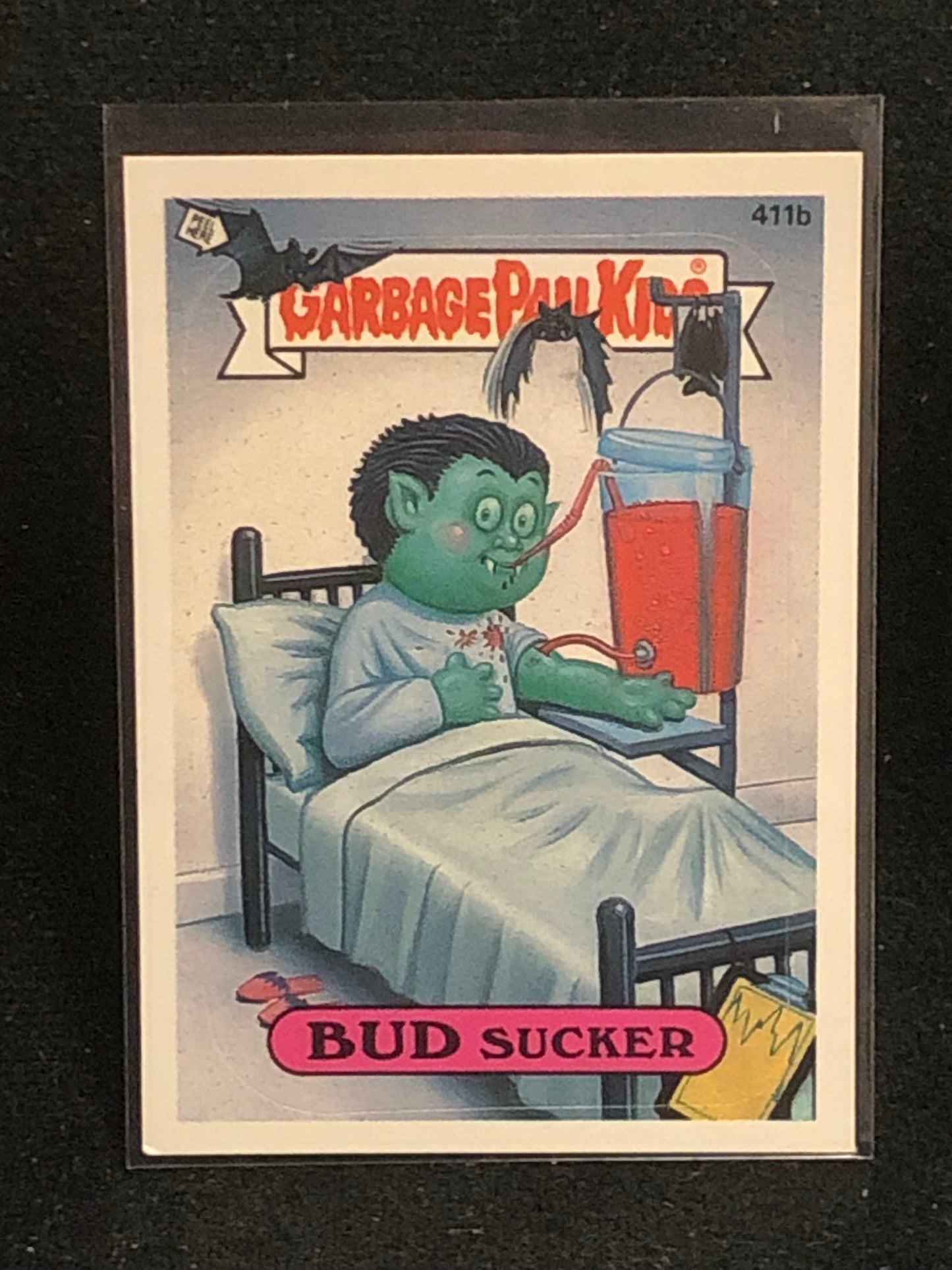 Garbage Pail Kids Original Series 10 (os10) 411b Bud Sucker