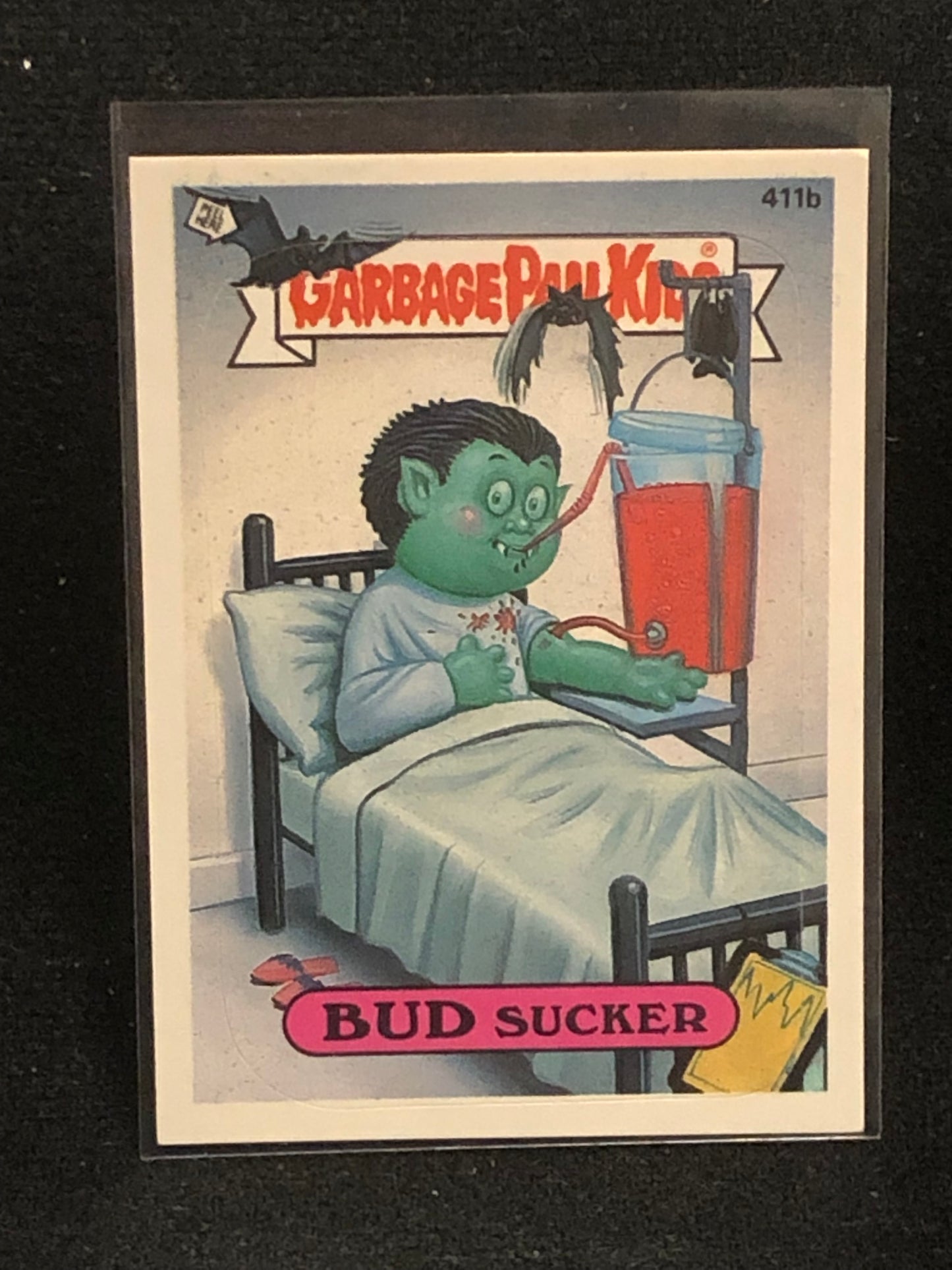 Garbage Pail Kids Original Series 10 (os10) 411b Bud Sucker