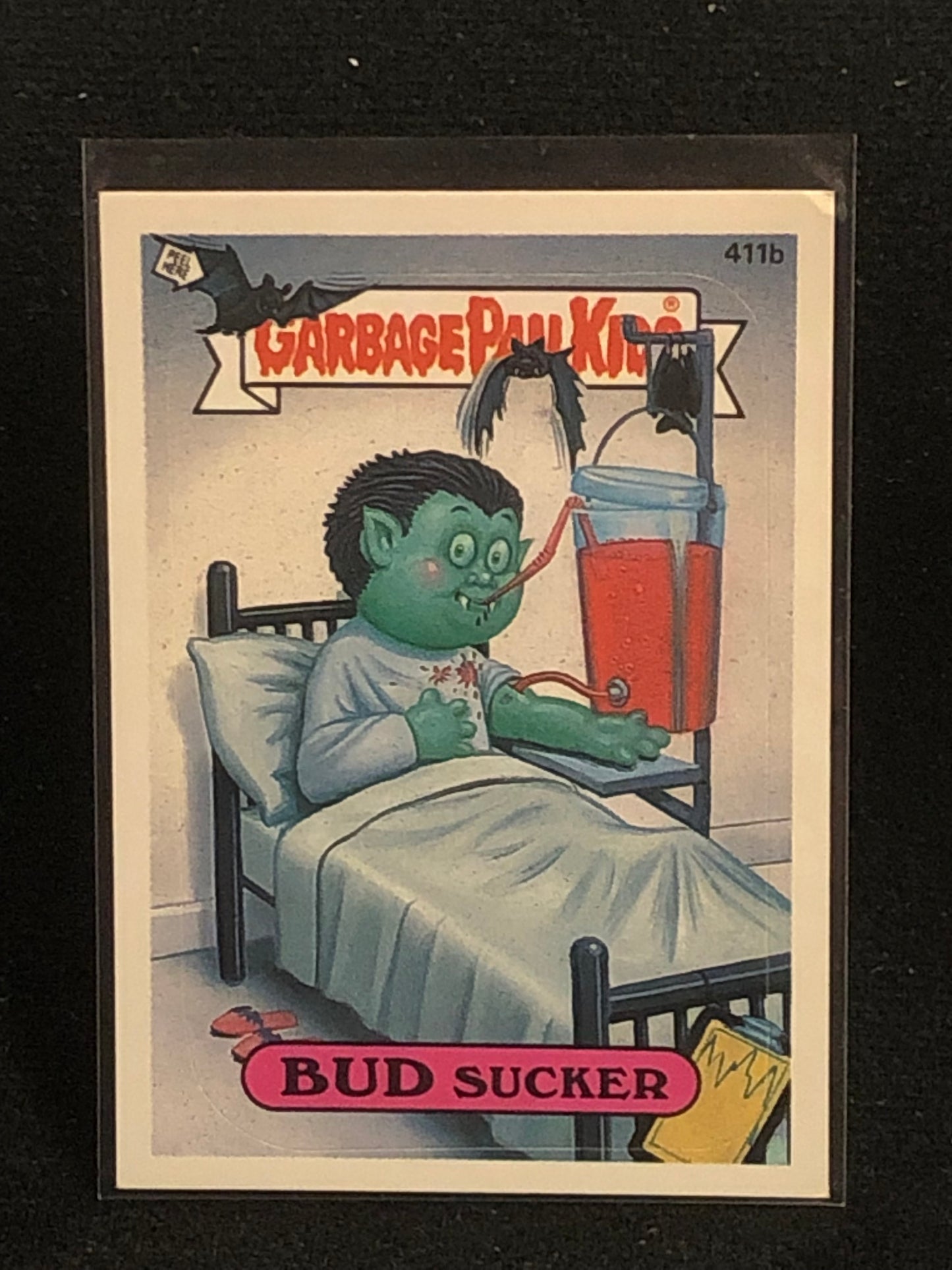 Garbage Pail Kids Original Series 10 (os10) 411b Bud Sucker