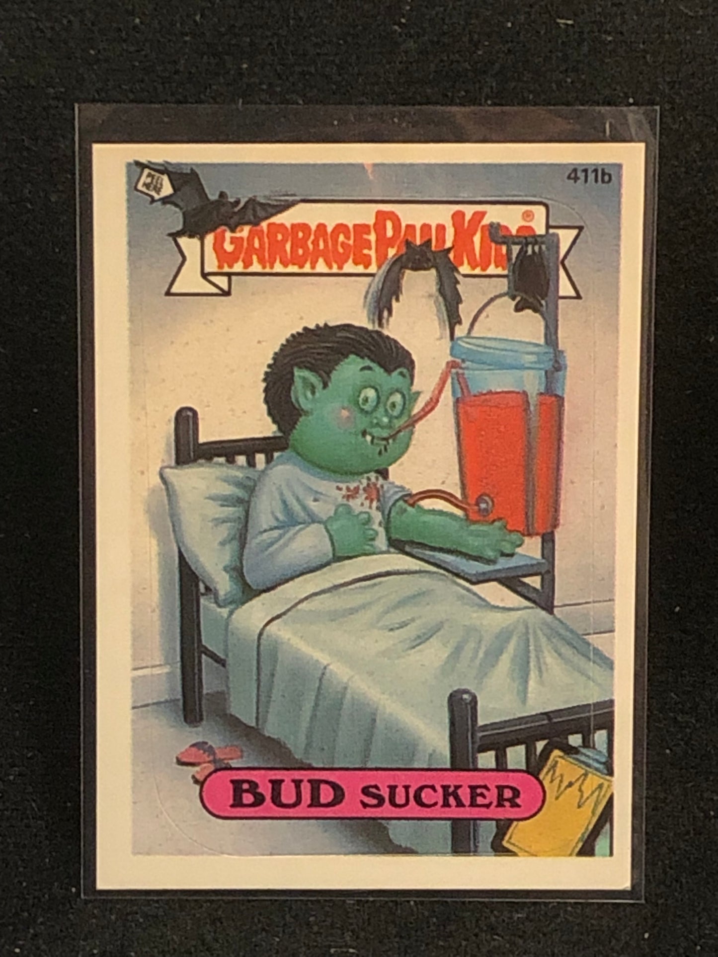 Garbage Pail Kids Original Series 10 (os10) 411b Bud Sucker