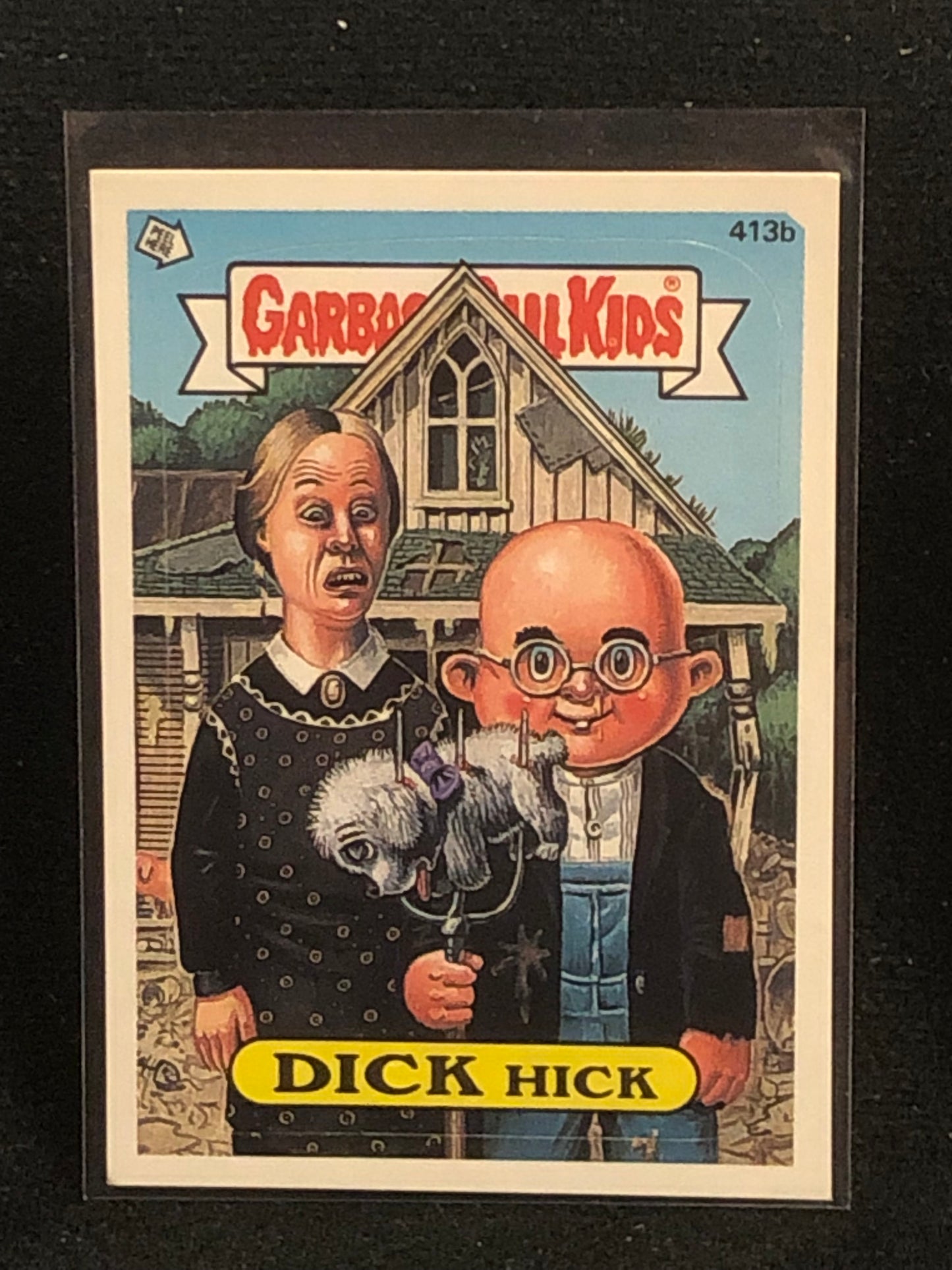 Garbage Pail Kids Original Series 10 (os10) 413b Dick Hick