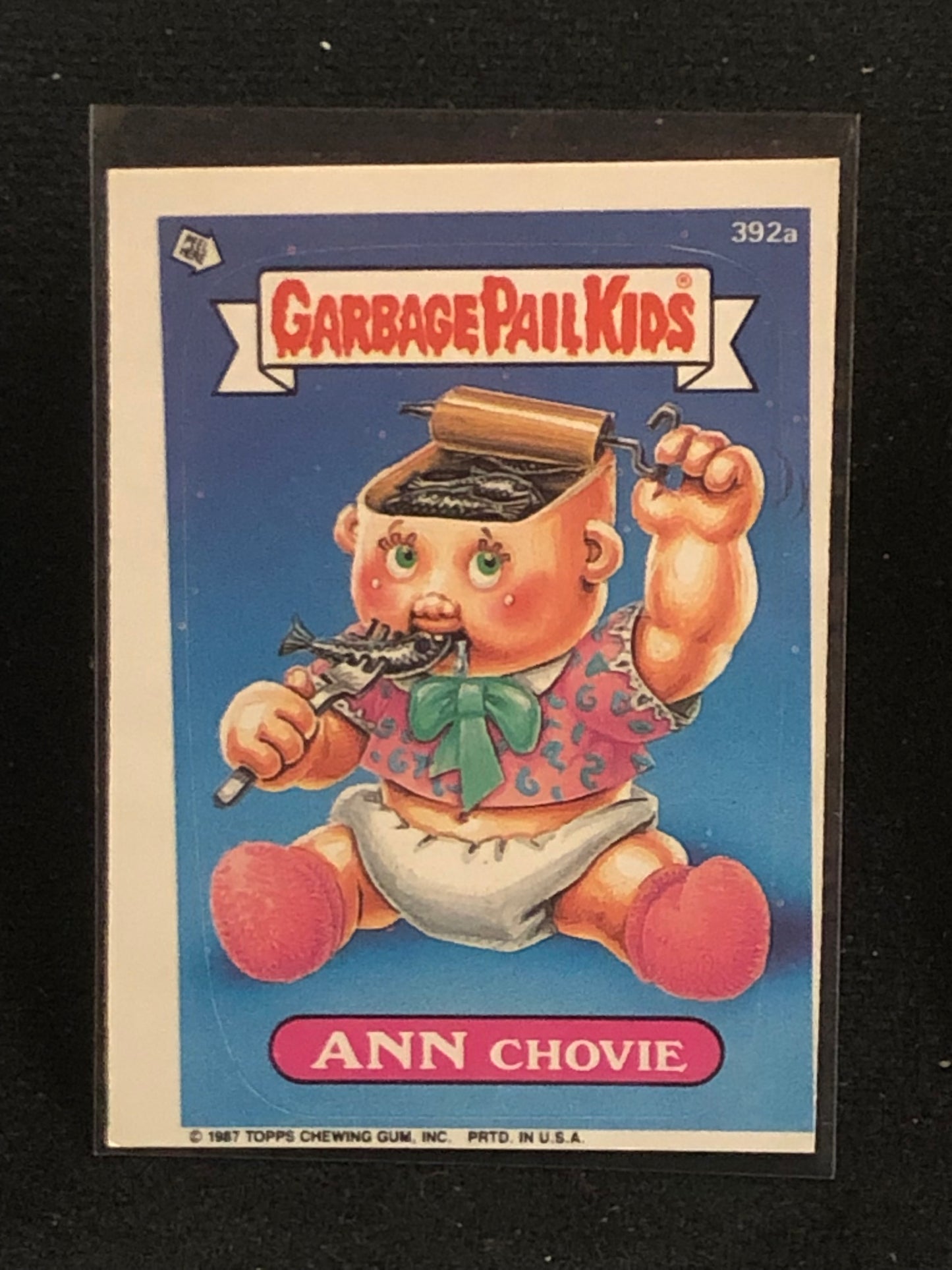 Garbage Pail Kids Original Series 10 (os10) 392a Ann Chovie