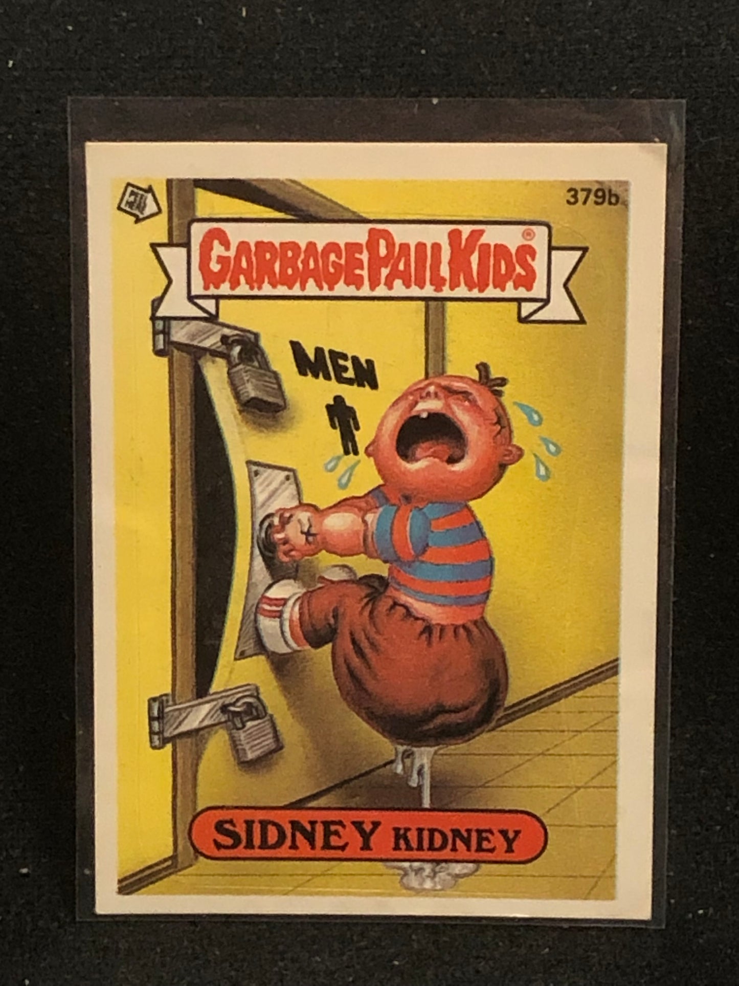 Garbage Pail Kids Original Series 10 (os10) 379b Sidney Kidney