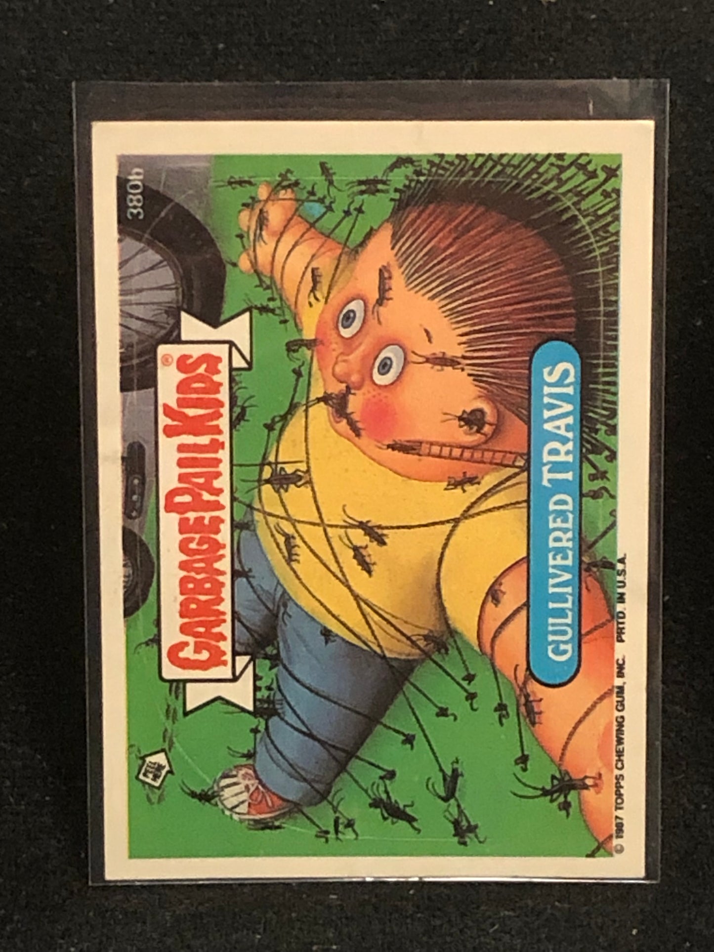 Garbage Pail Kids Original Series 10 (os10) 380b Gullivered Travis