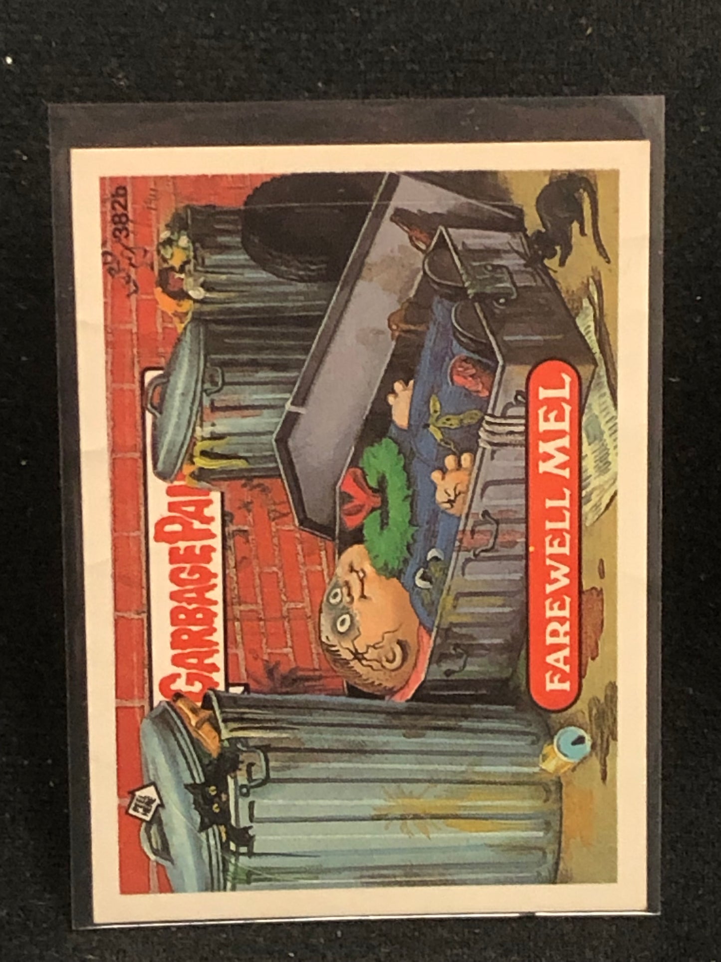 Garbage Pail Kids Original Series 10 (os10) 382b Farewell Mel
