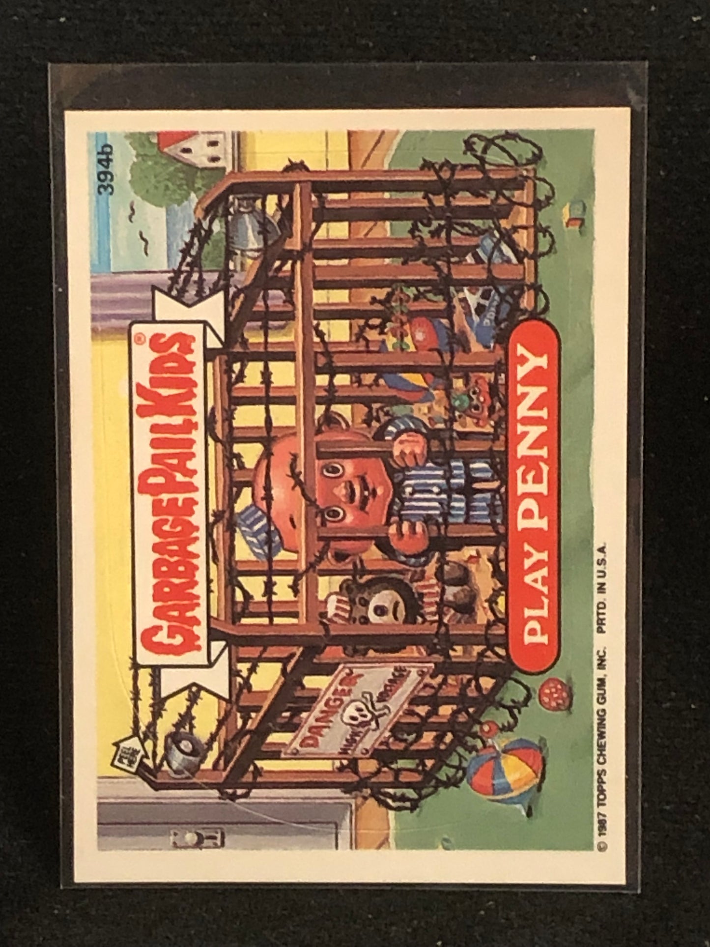 Garbage Pail Kids Original Series 10 (os10) 394b Play Penny