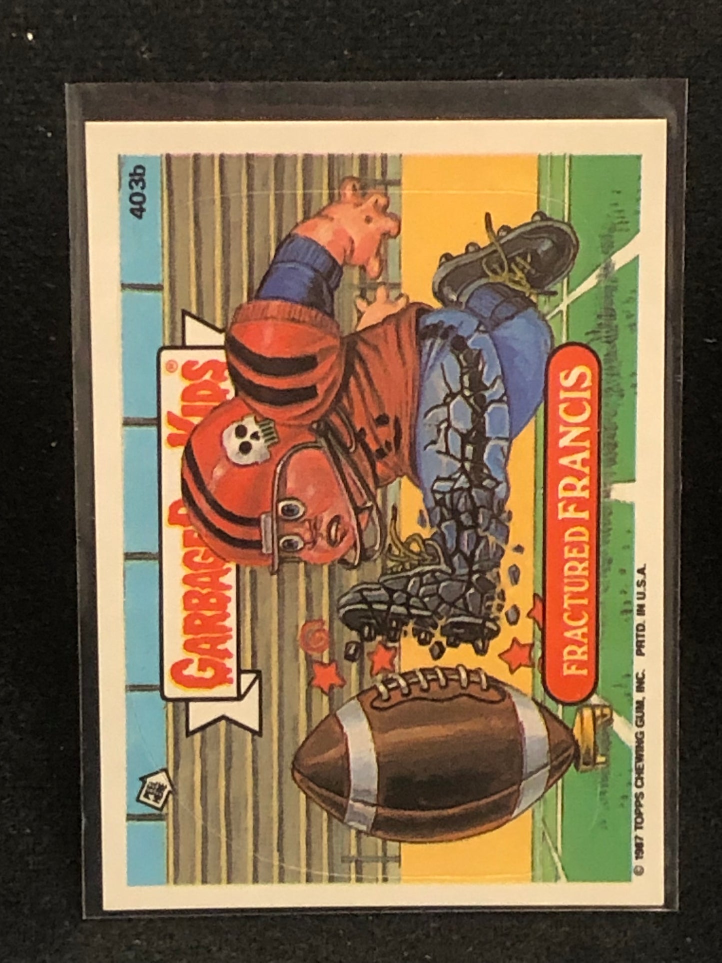 Garbage Pail Kids Original Series 10 (os10) 403b Fractured Francis