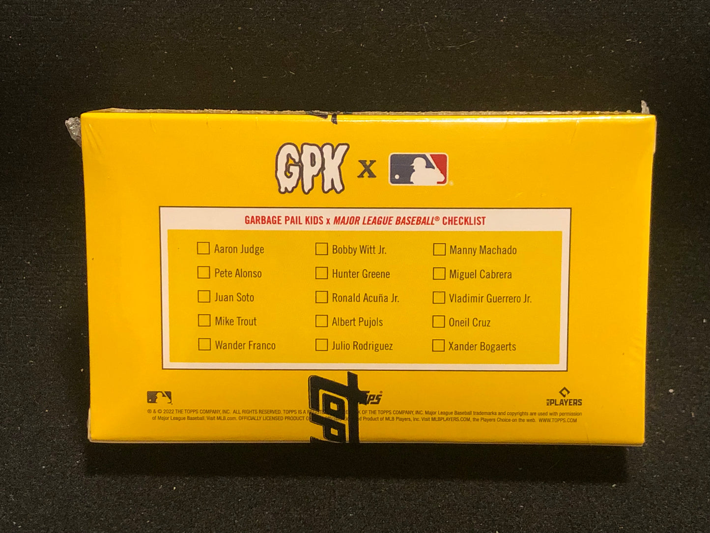 Garbage Pail Kids x MLB Series 1 Unopened box