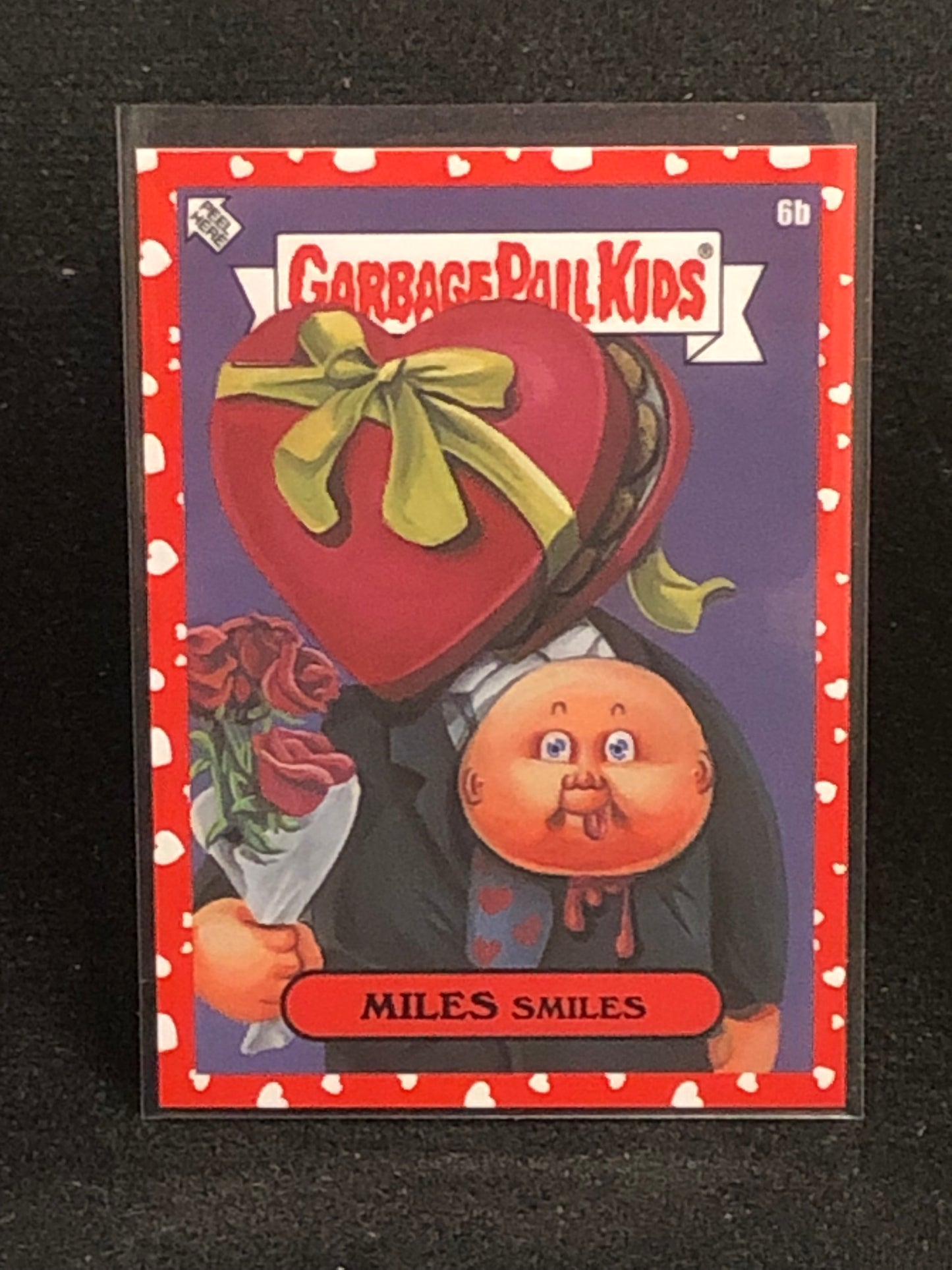 2025 Garbage Pail Kids Valentines Day Red Heart Border Singles