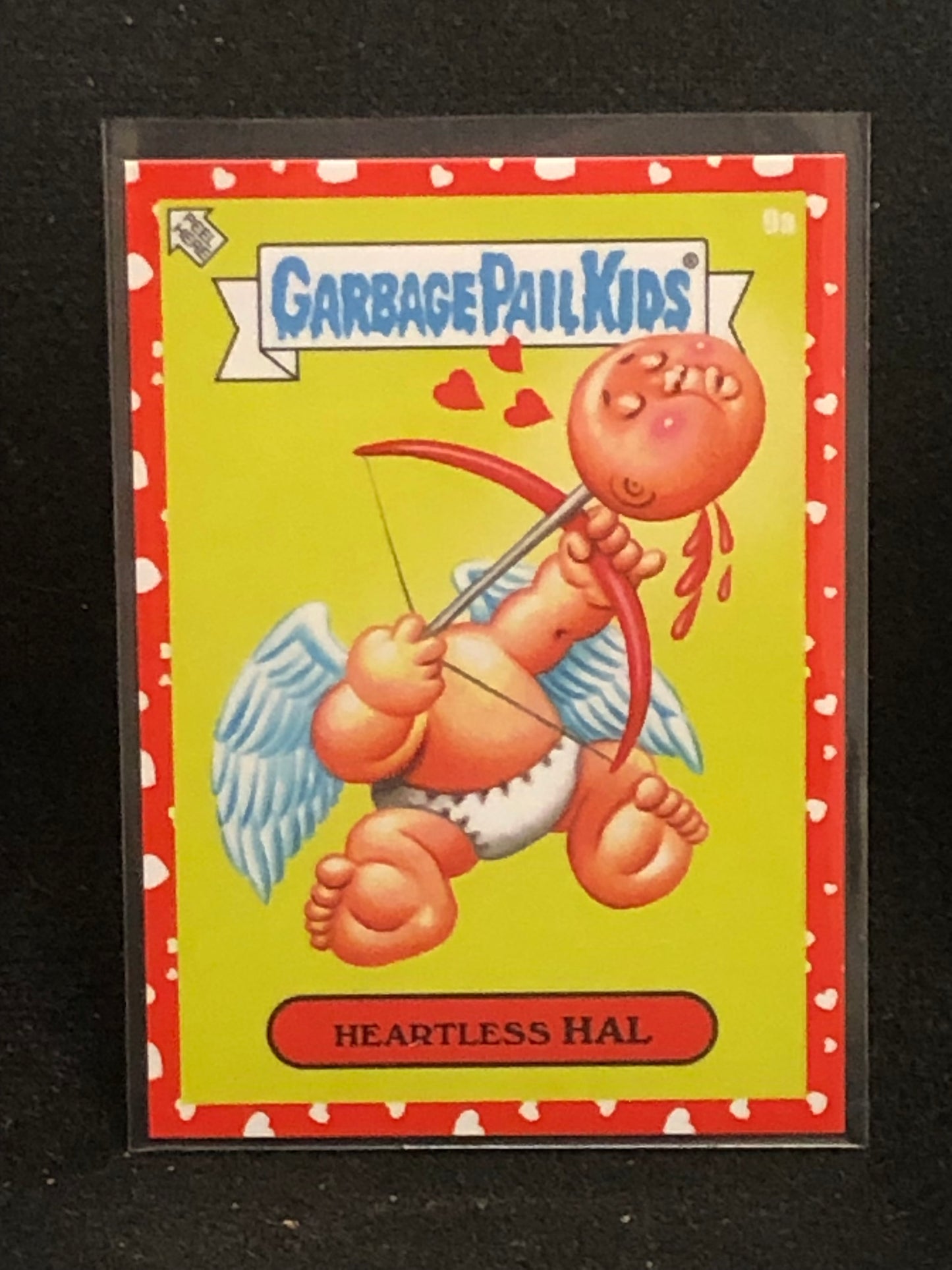 2025 Garbage Pail Kids Valentines Day Red Heart Border Singles
