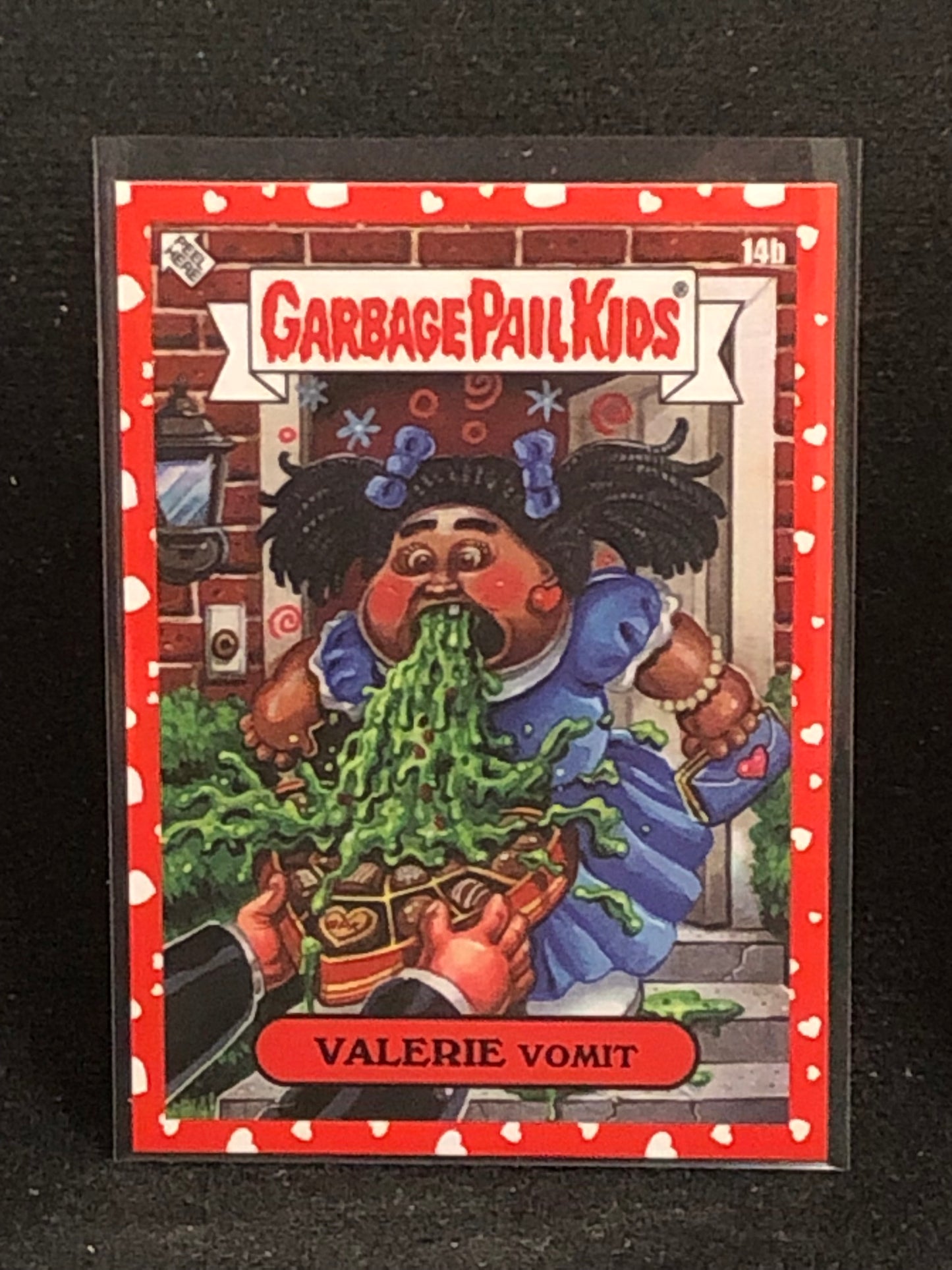 2025 Garbage Pail Kids Valentines Day Red Heart Border Singles
