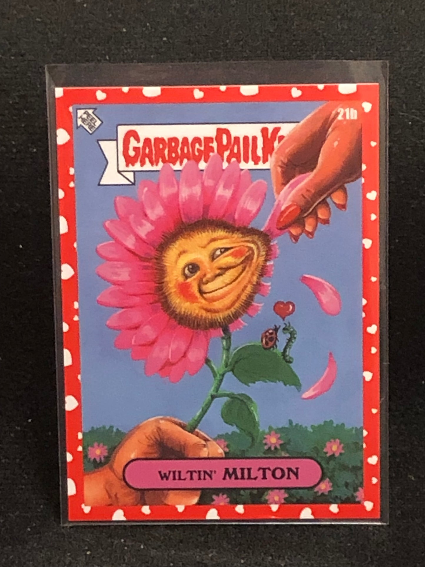 2025 Garbage Pail Kids Valentines Day Red Heart Border Singles
