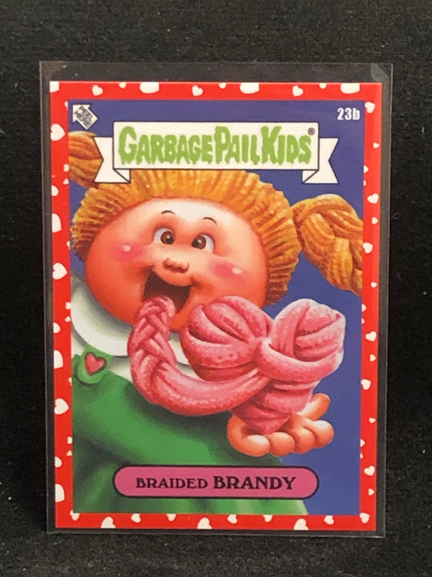 2025 Garbage Pail Kids Valentines Day Red Heart Border Singles