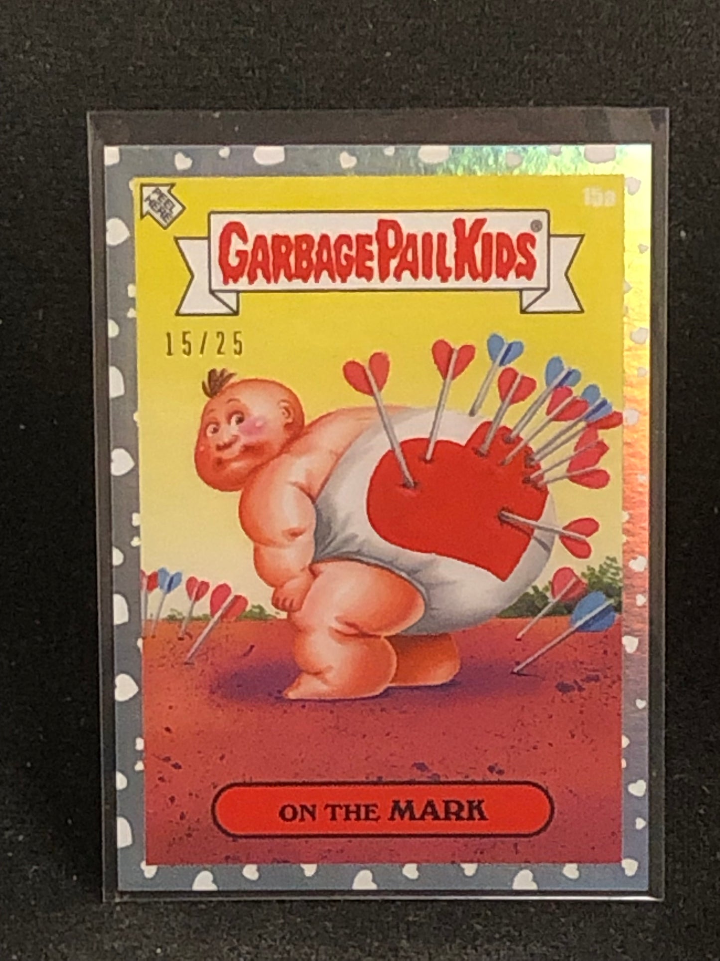 2025 Garbage Pail Kids Valentines Day Silver Foil Insert Singles /25