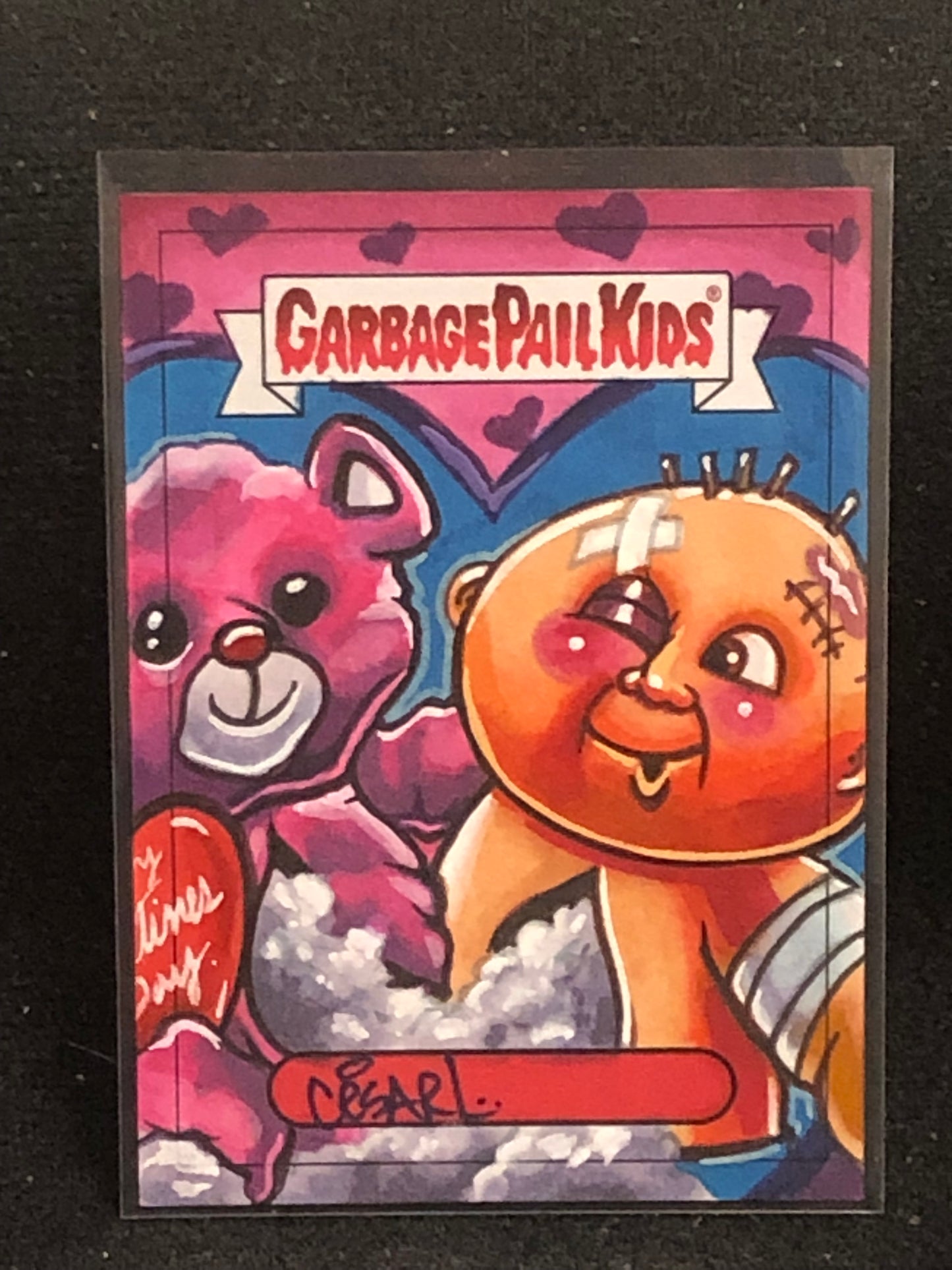 2025 Garbage Pail Kids Valentines Day Sketch Cards