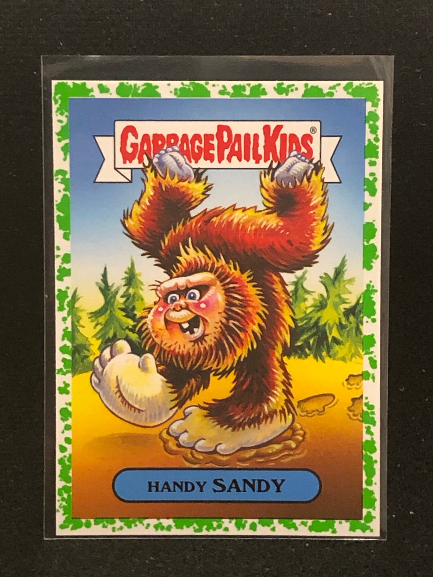 Garbage Pail Kids Oh The Horror-Ible U-PICK Green Parallel Singles