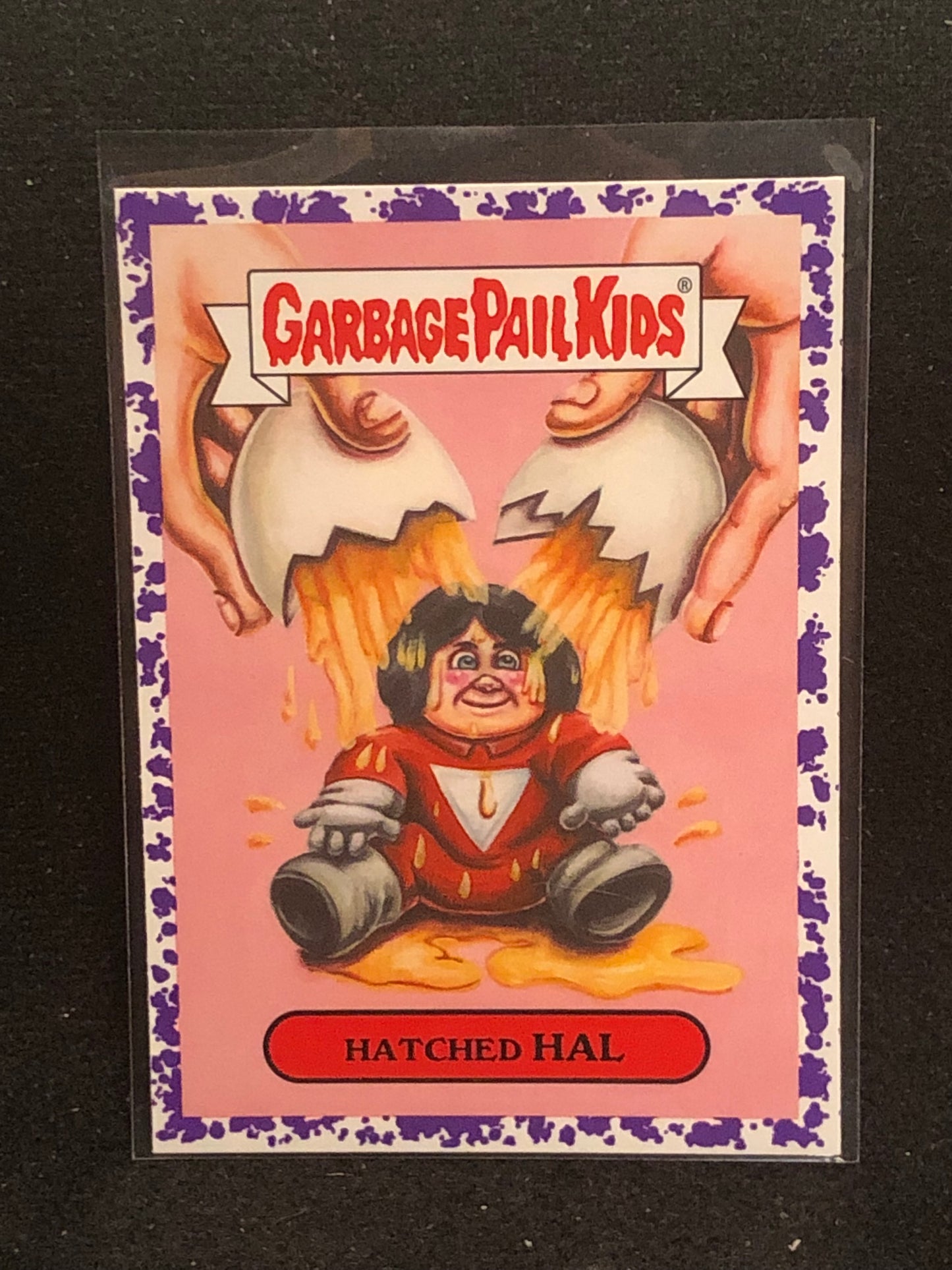 Garbage Pail Kids Oh The Horror-Ible U-PICK Purple Parallel Singles