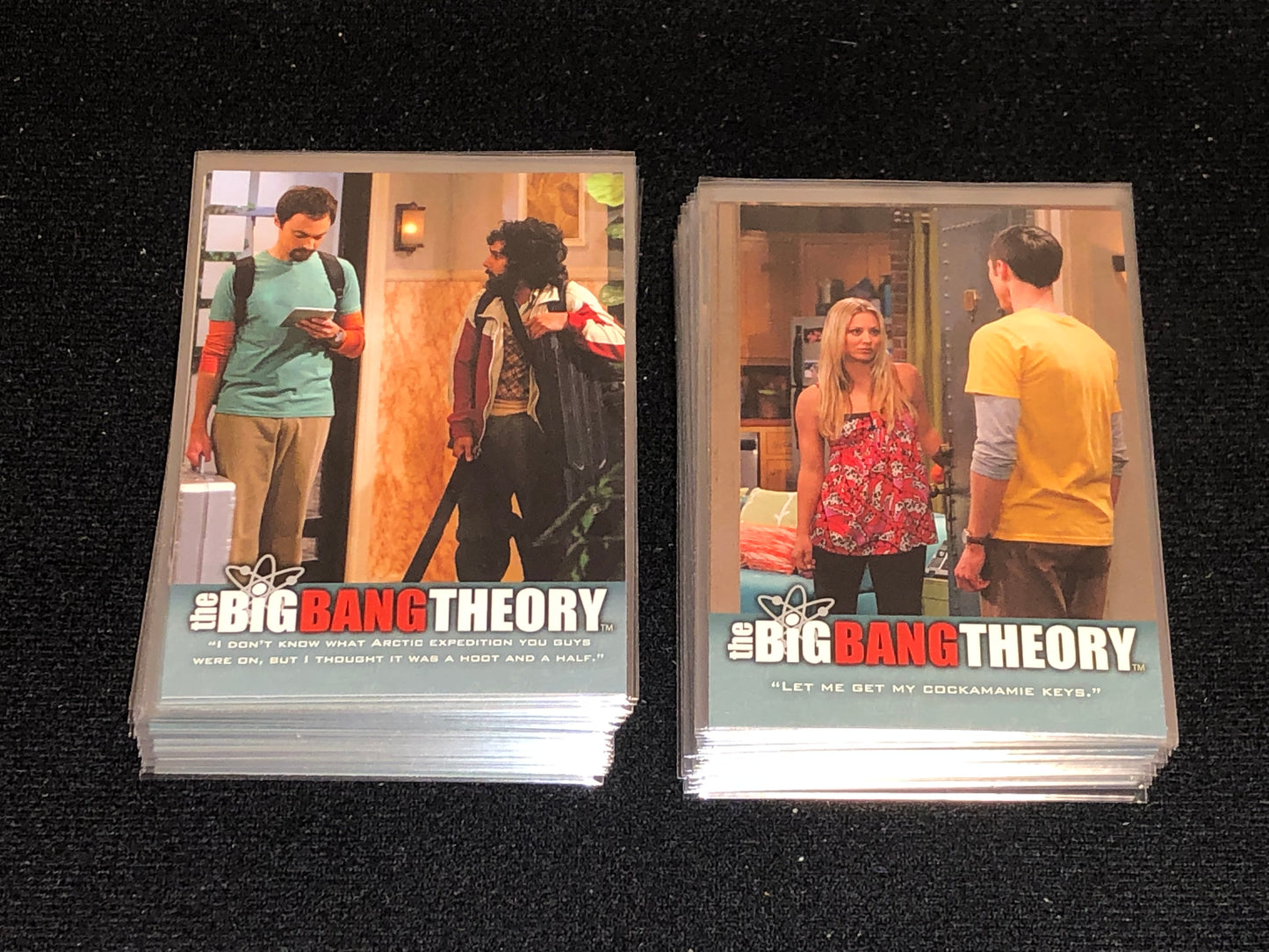 The Big Bang Theory Seasons 3 & 4 68 Card Base Set