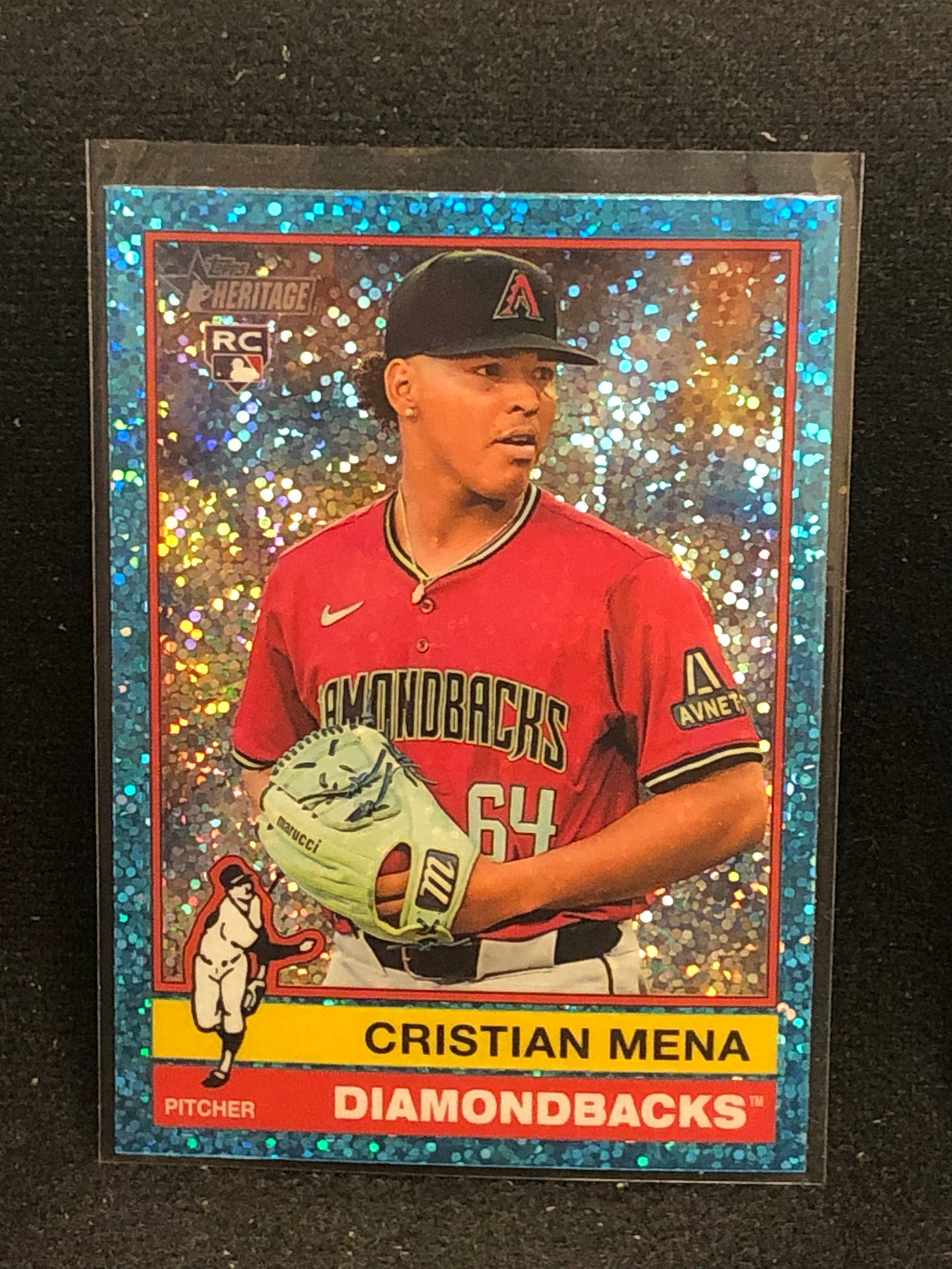 2025 Topps Heritage Baseball U-PICK Light Blue Sparkle Singles
