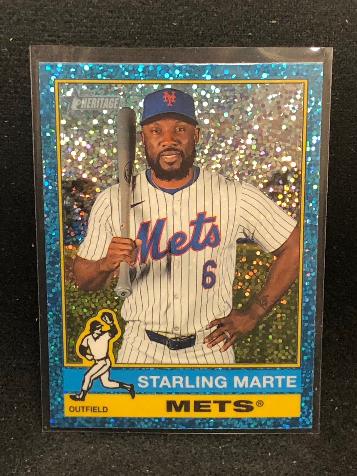2025 Topps Heritage Baseball U-PICK Light Blue Sparkle Singles