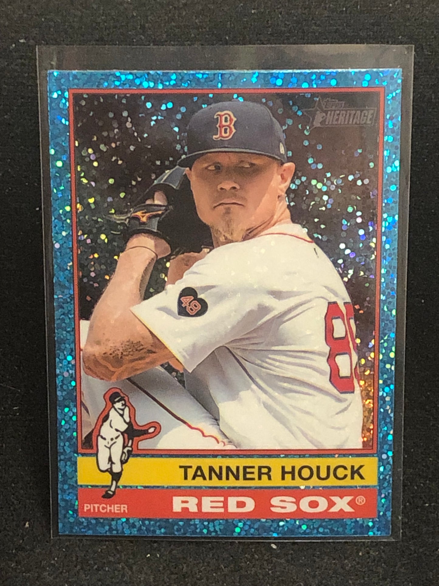 2025 Topps Heritage Baseball U-PICK Light Blue Sparkle Singles