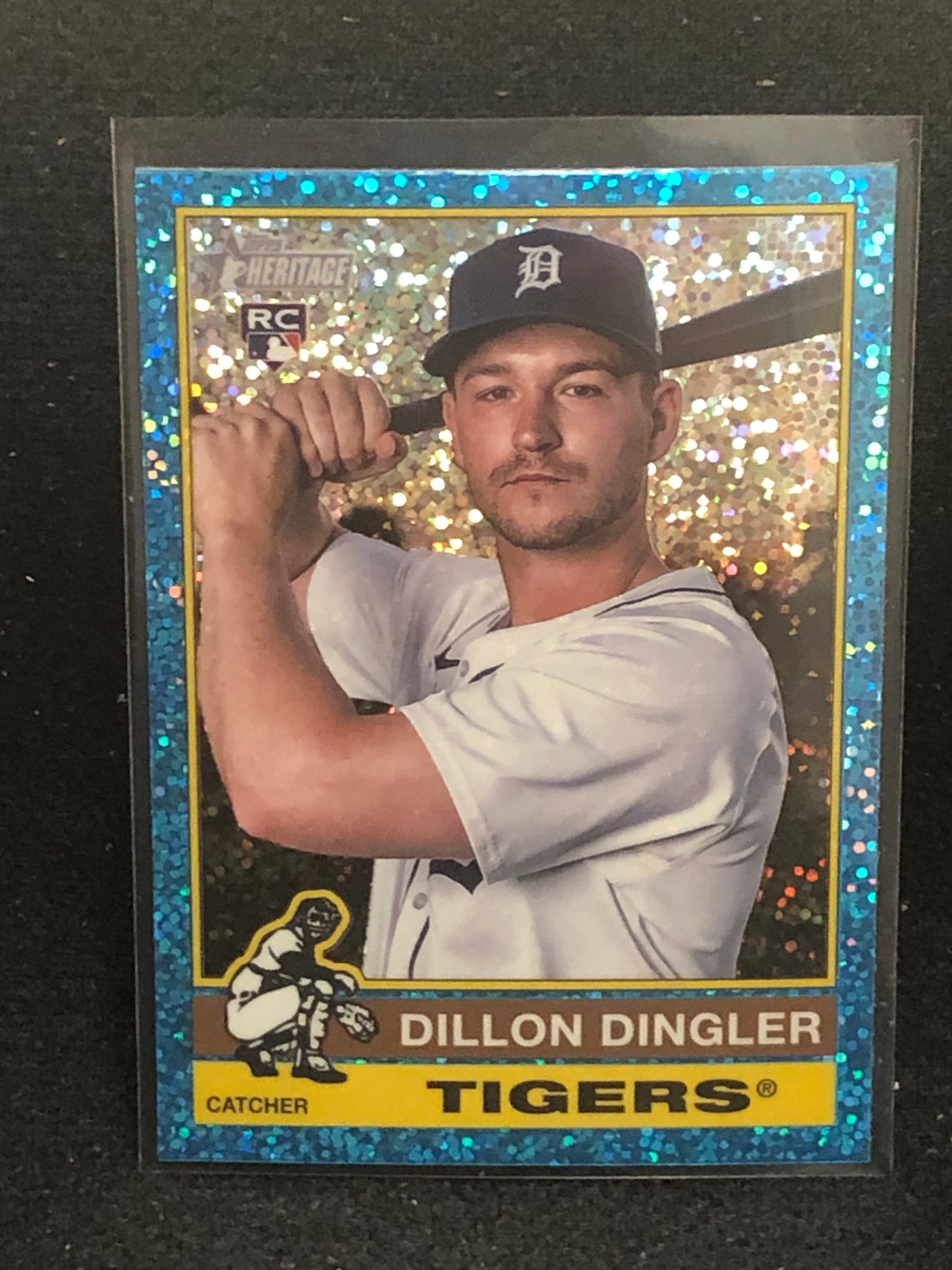 2025 Topps Heritage Baseball U-PICK Light Blue Sparkle Singles