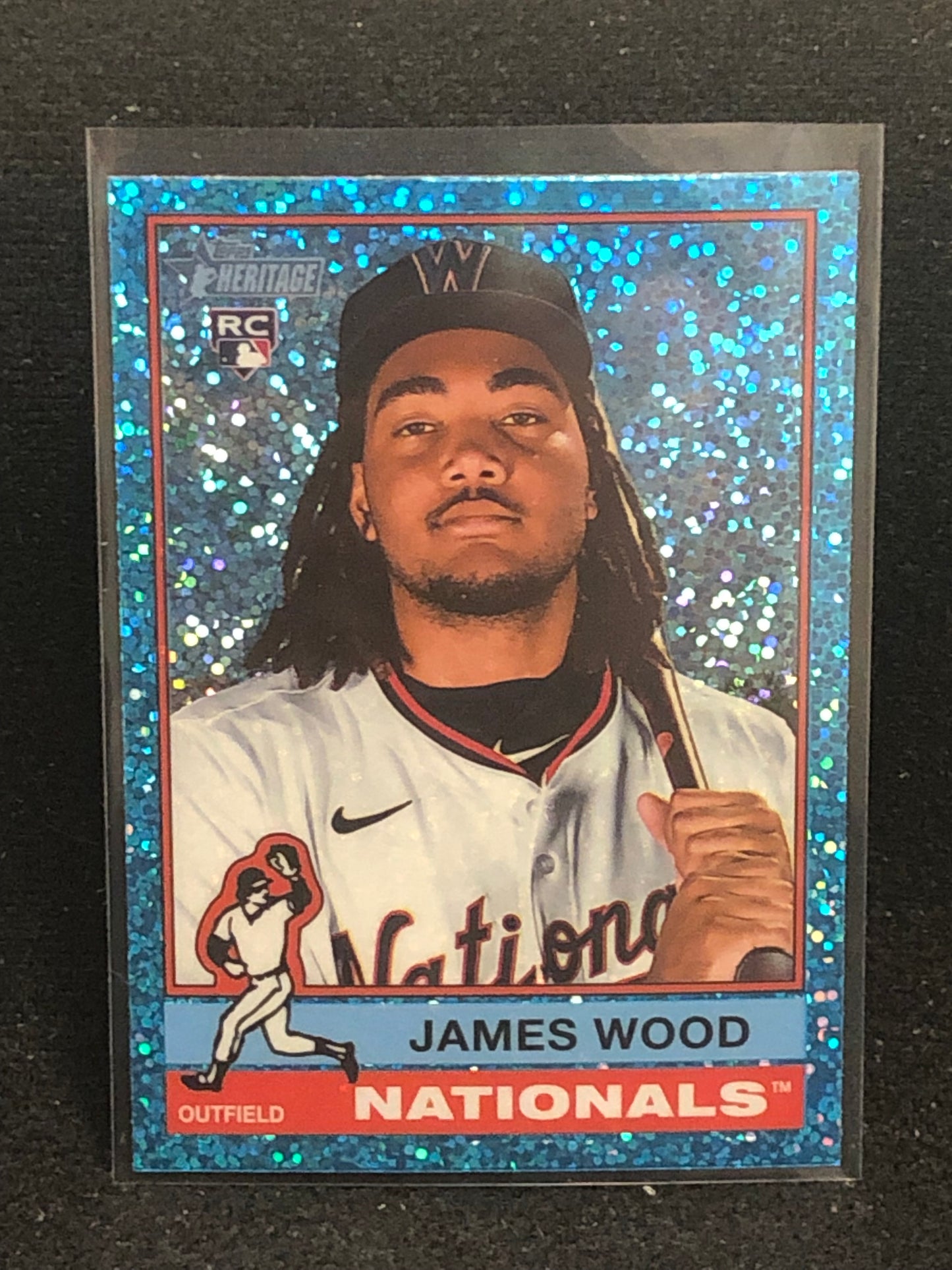 2025 Topps Heritage Baseball U-PICK Light Blue Sparkle Singles