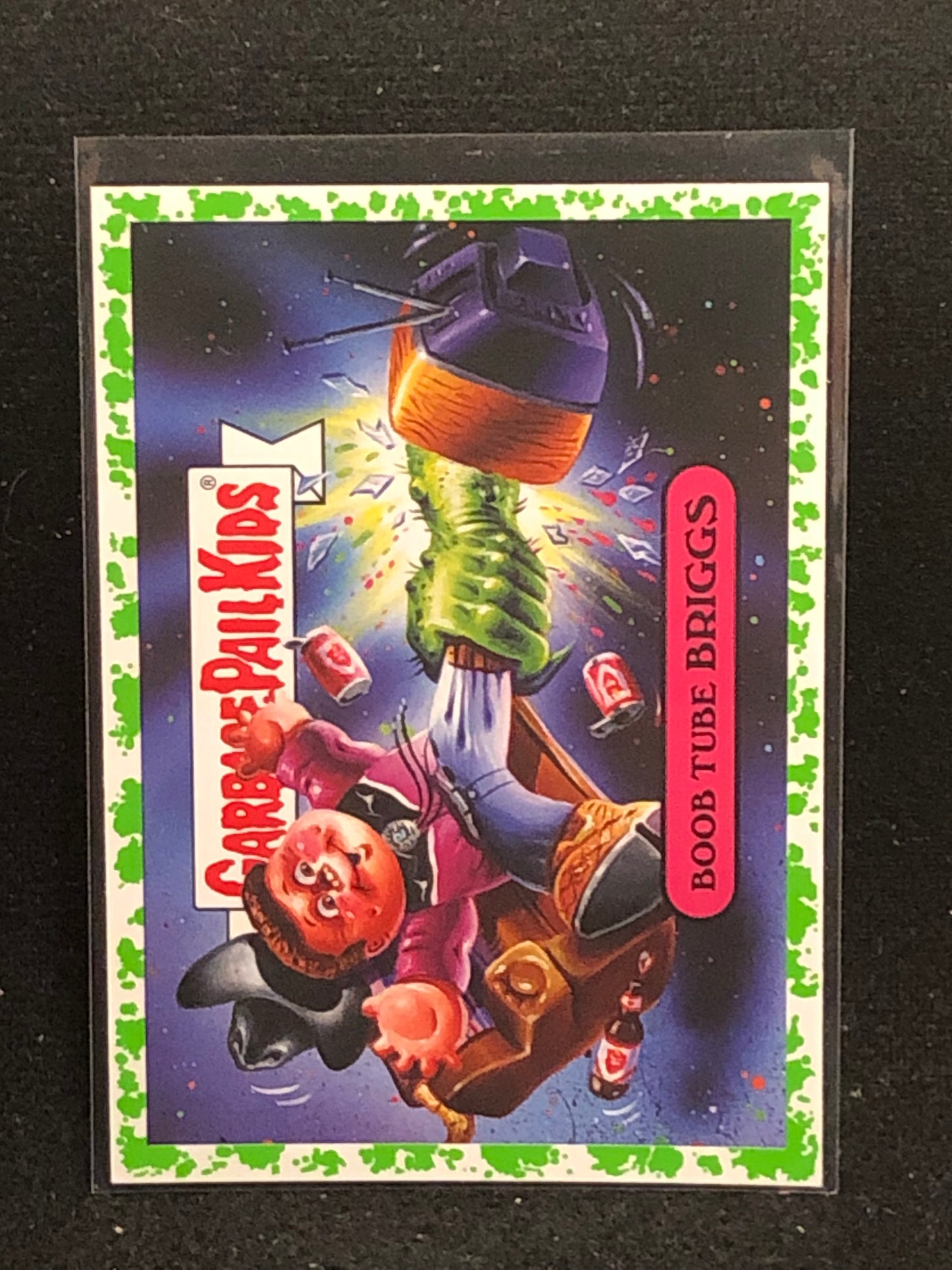 Garbage Pail Kids Revenge Of Oh The Horror-Ible U-PICK Green Parallel Singles