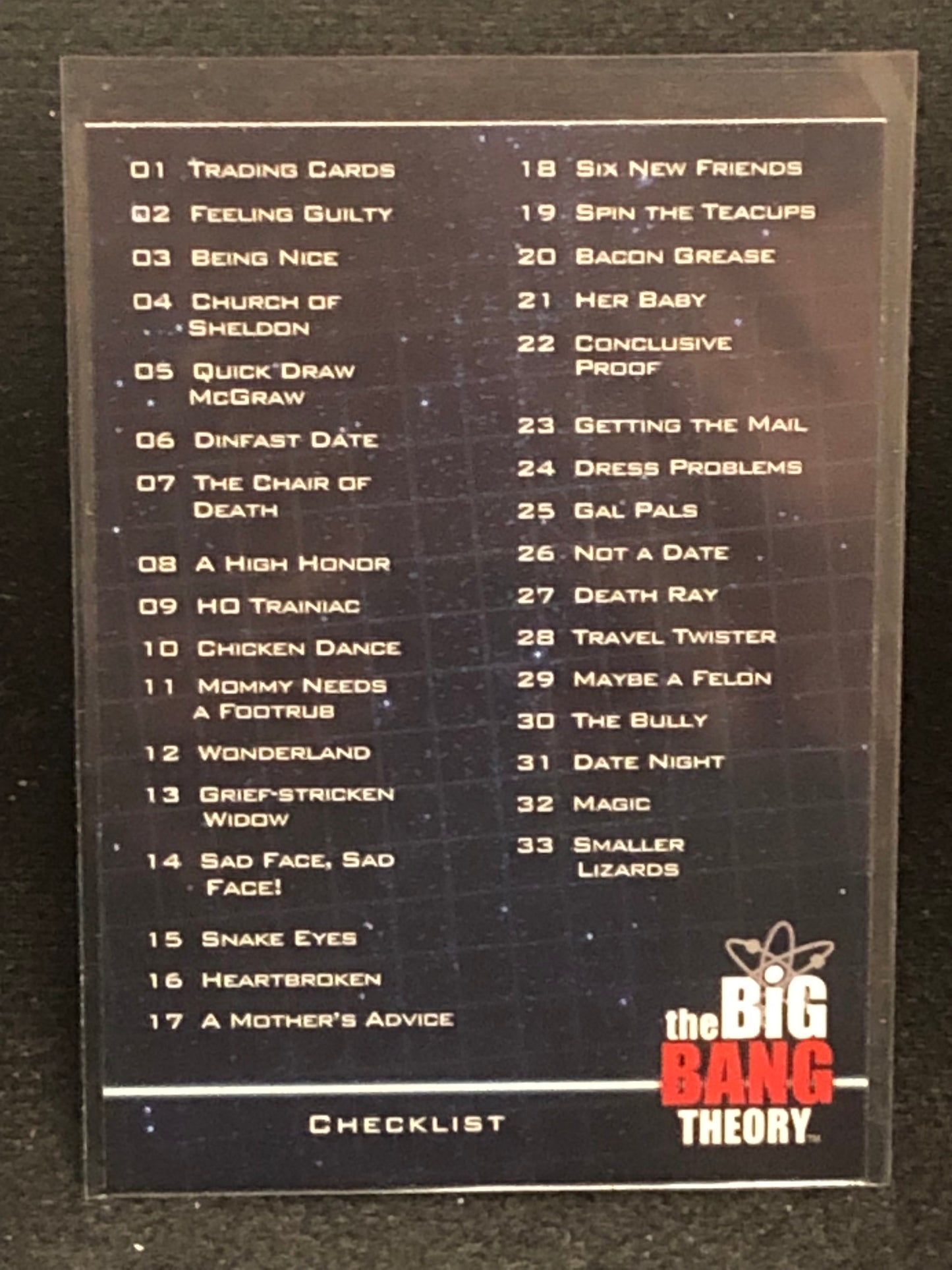 2012 Cryptozoic The Big Bang Theory Seasons 5 U-PICK Base Singles