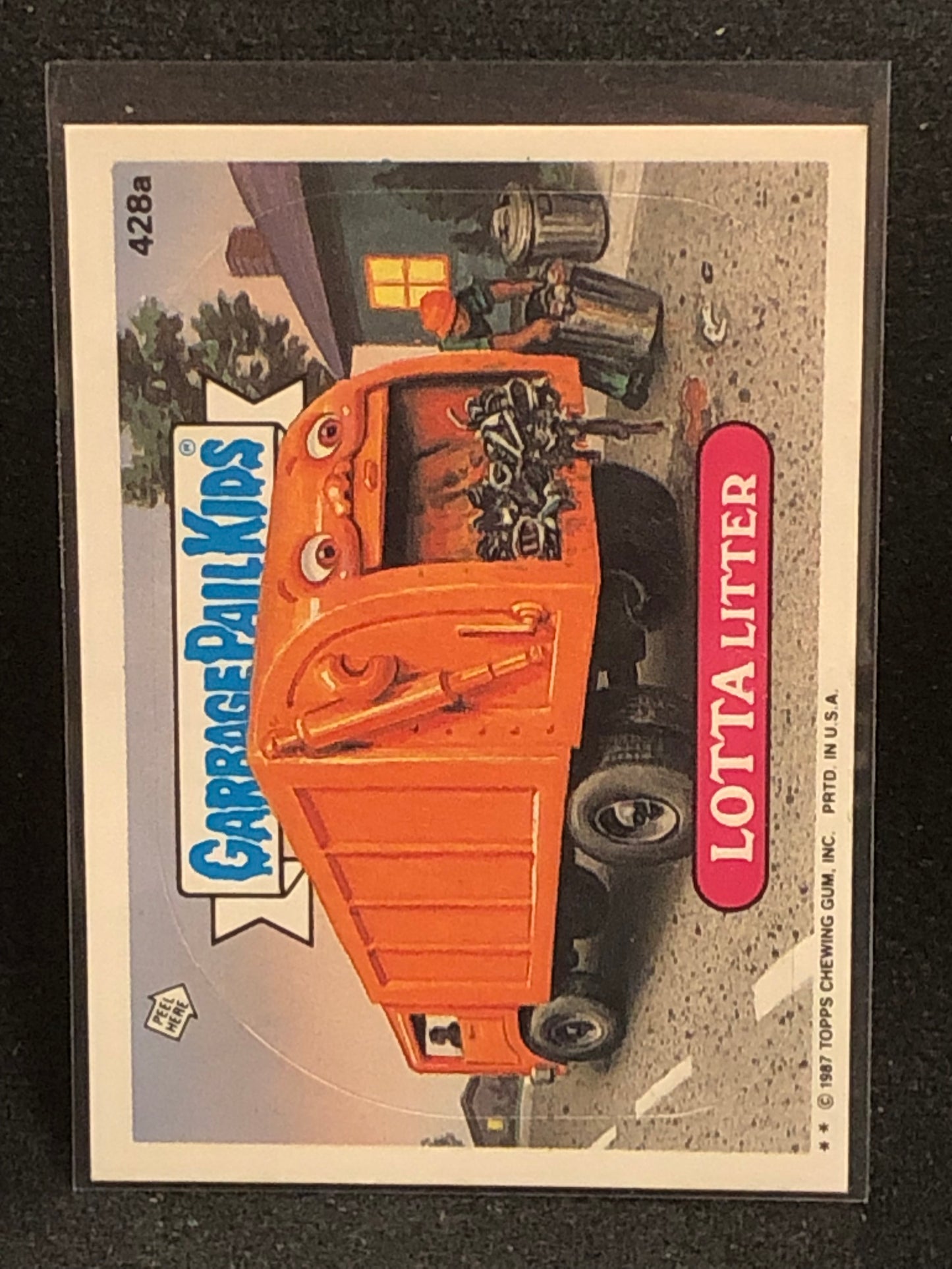 Garbage Pail Kids Original Series 11 (os11) 428a Lotta Litter