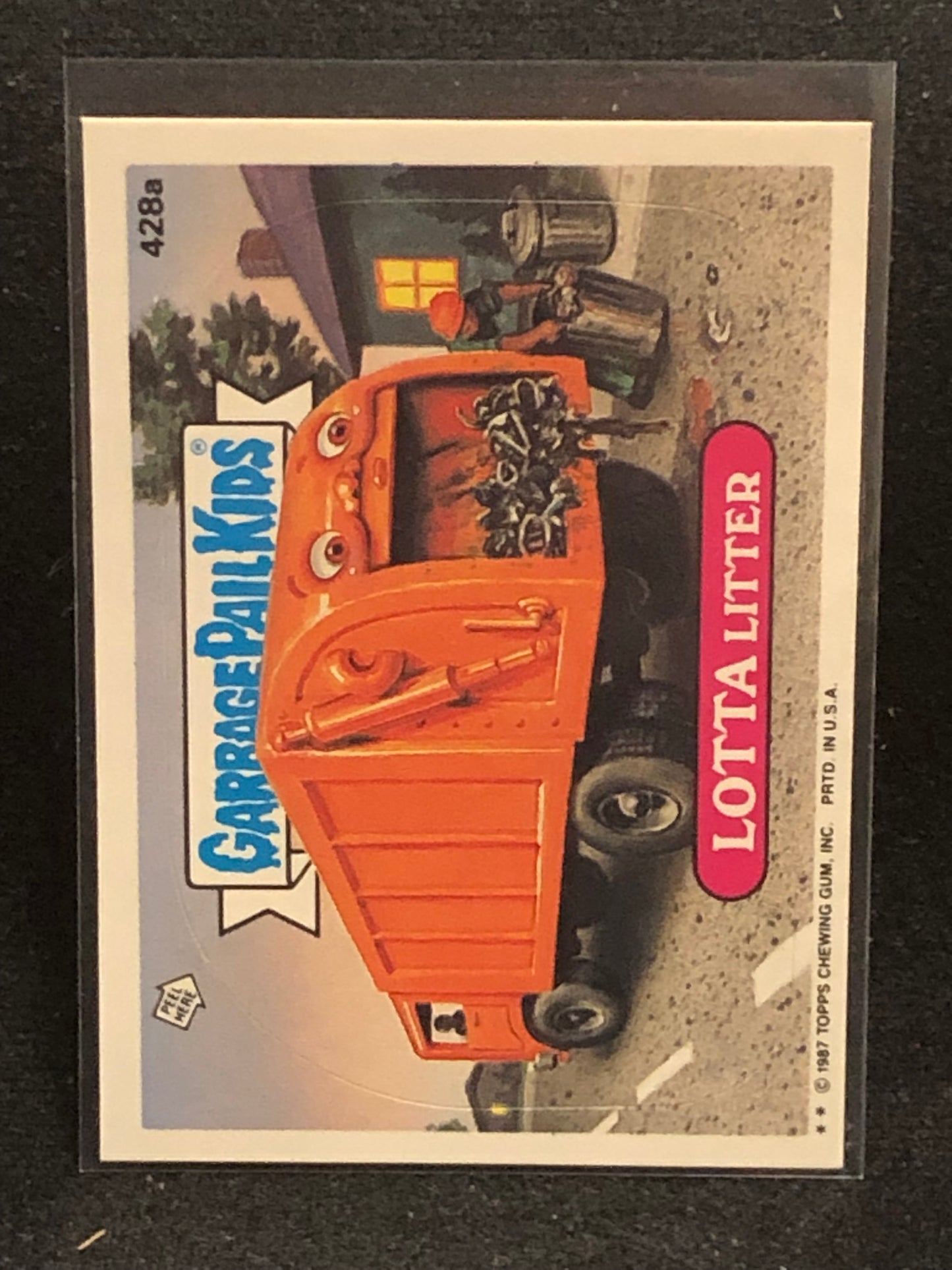 Garbage Pail Kids Original Series 11 (os11) 428a Lotta Litter