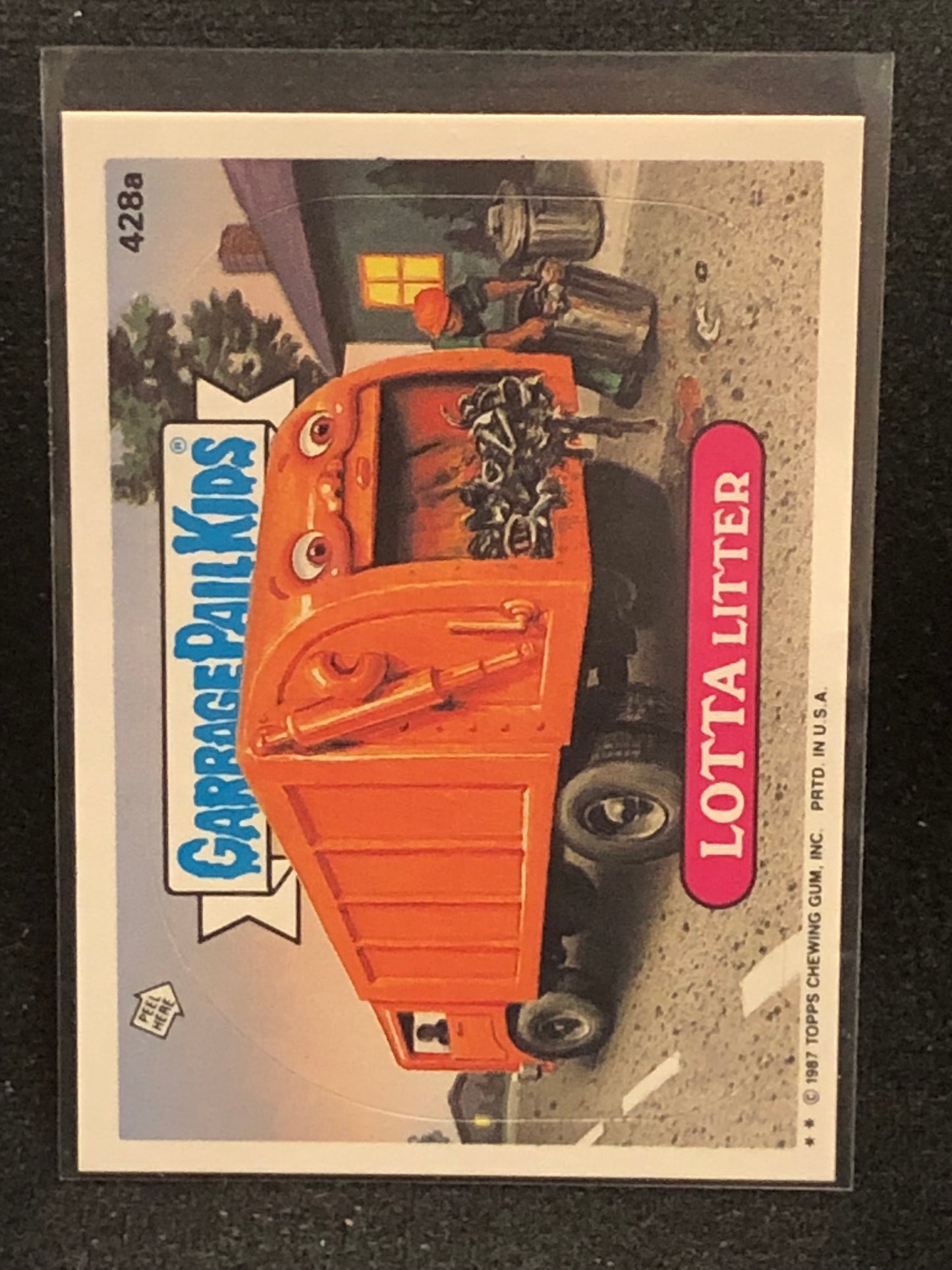 Garbage Pail Kids Original Series 11 (os11) 428a Lotta Litter