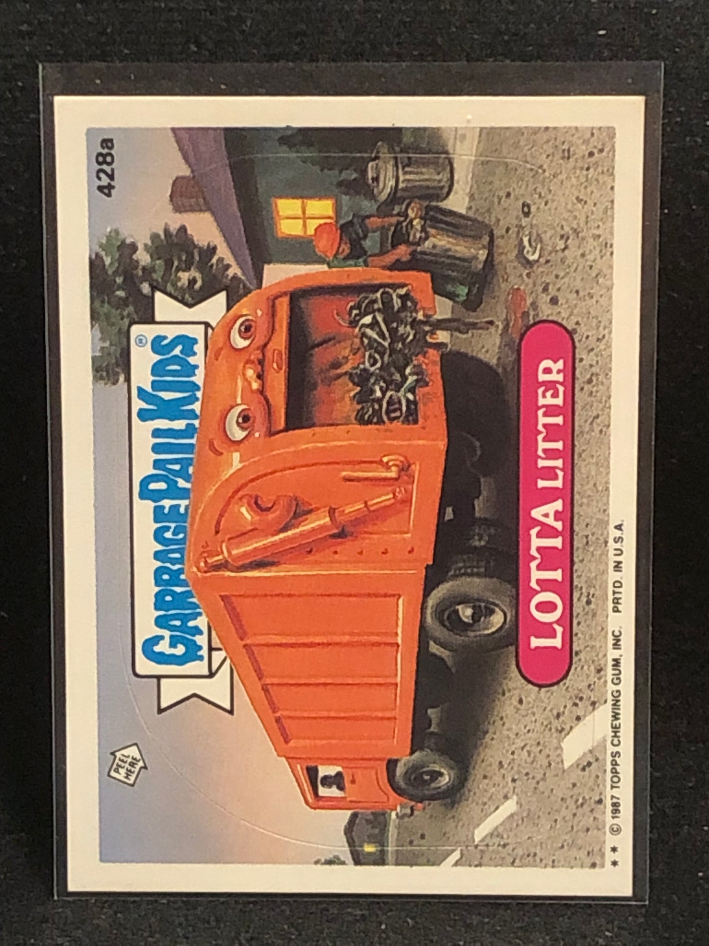 Garbage Pail Kids Original Series 11 (os11) 428a Lotta Litter