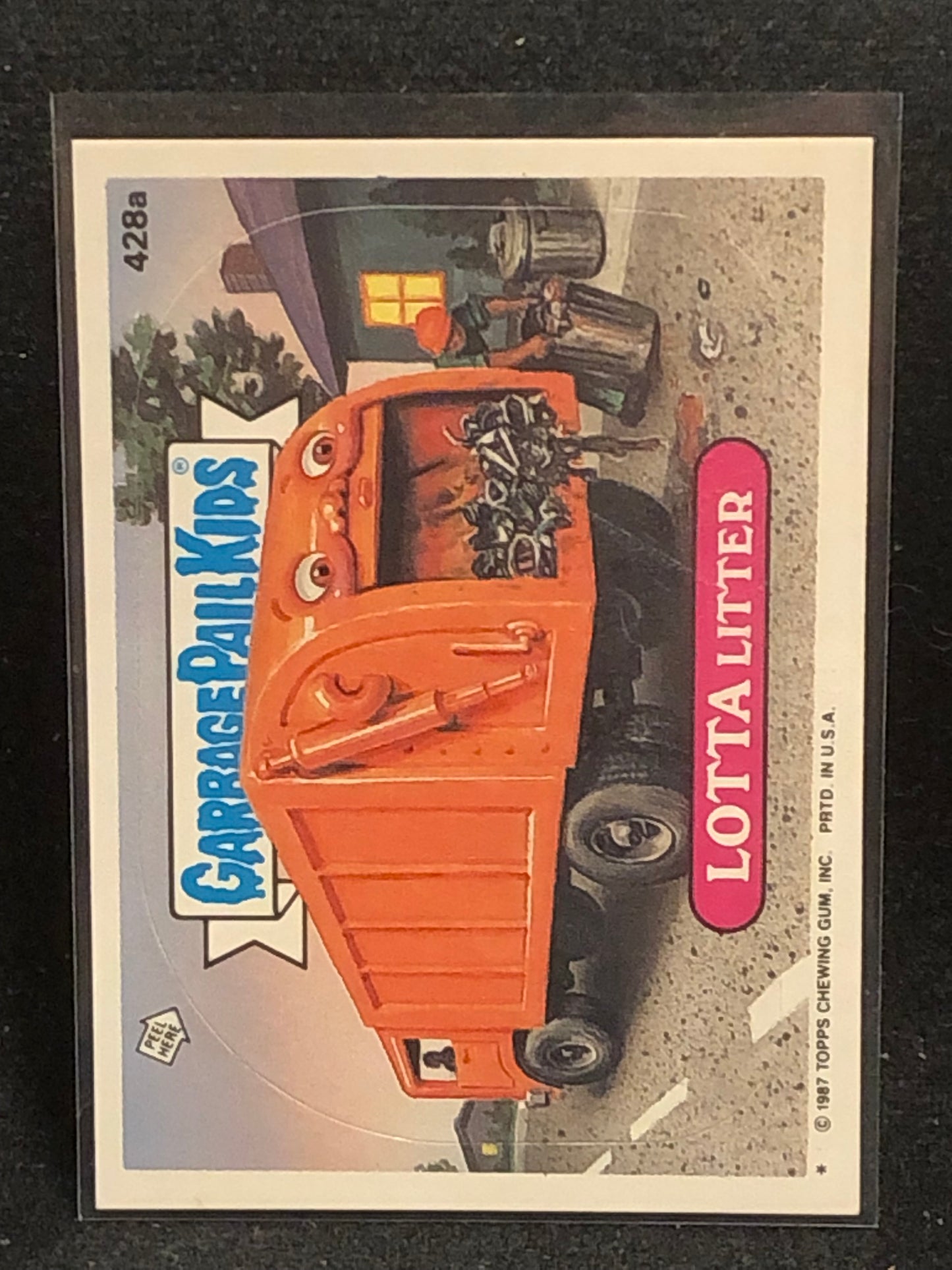 Garbage Pail Kids Original Series 11 (os11) 428a Lotta Litter
