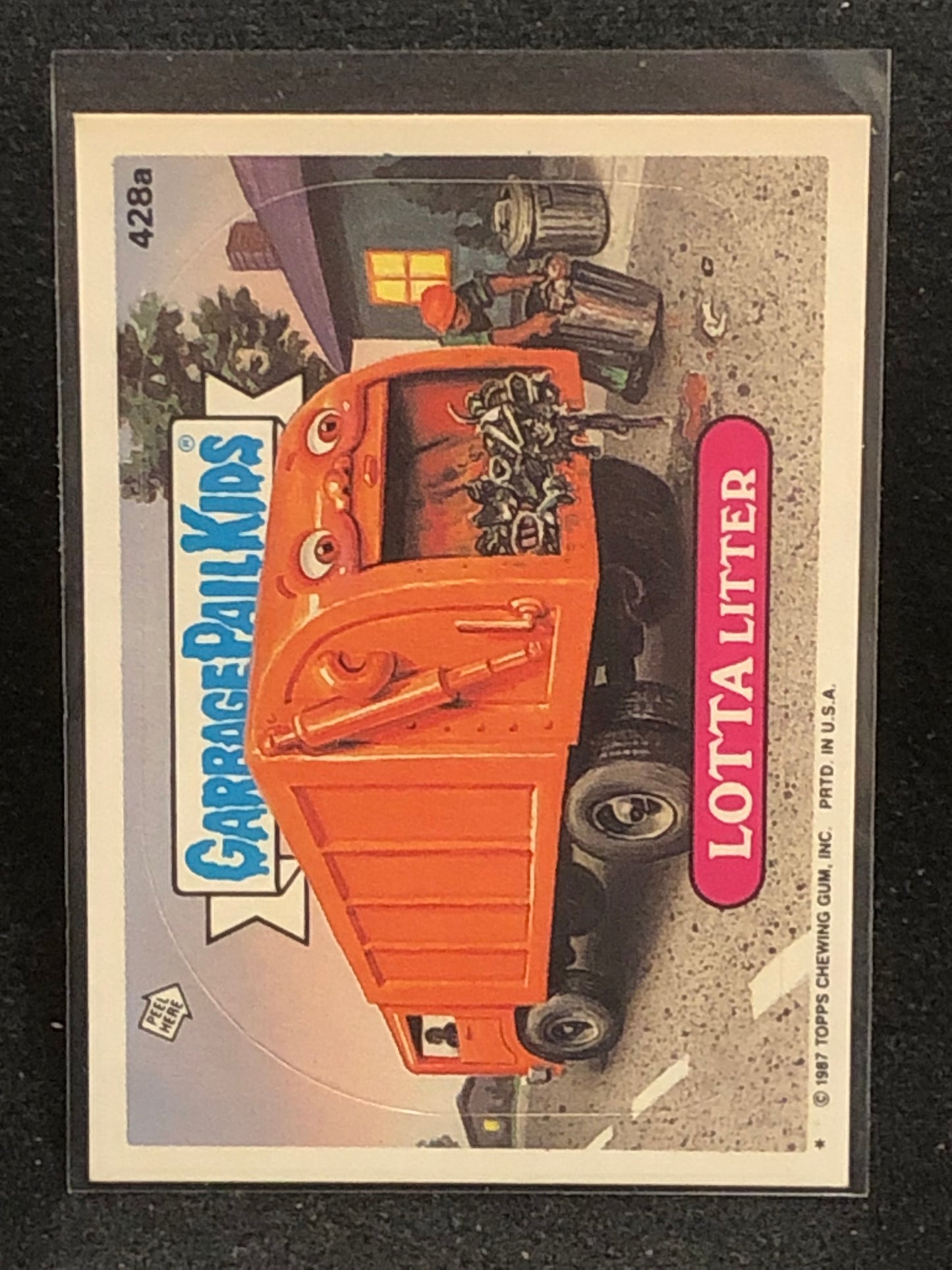 Garbage Pail Kids Original Series 11 (os11) 428a Lotta Litter