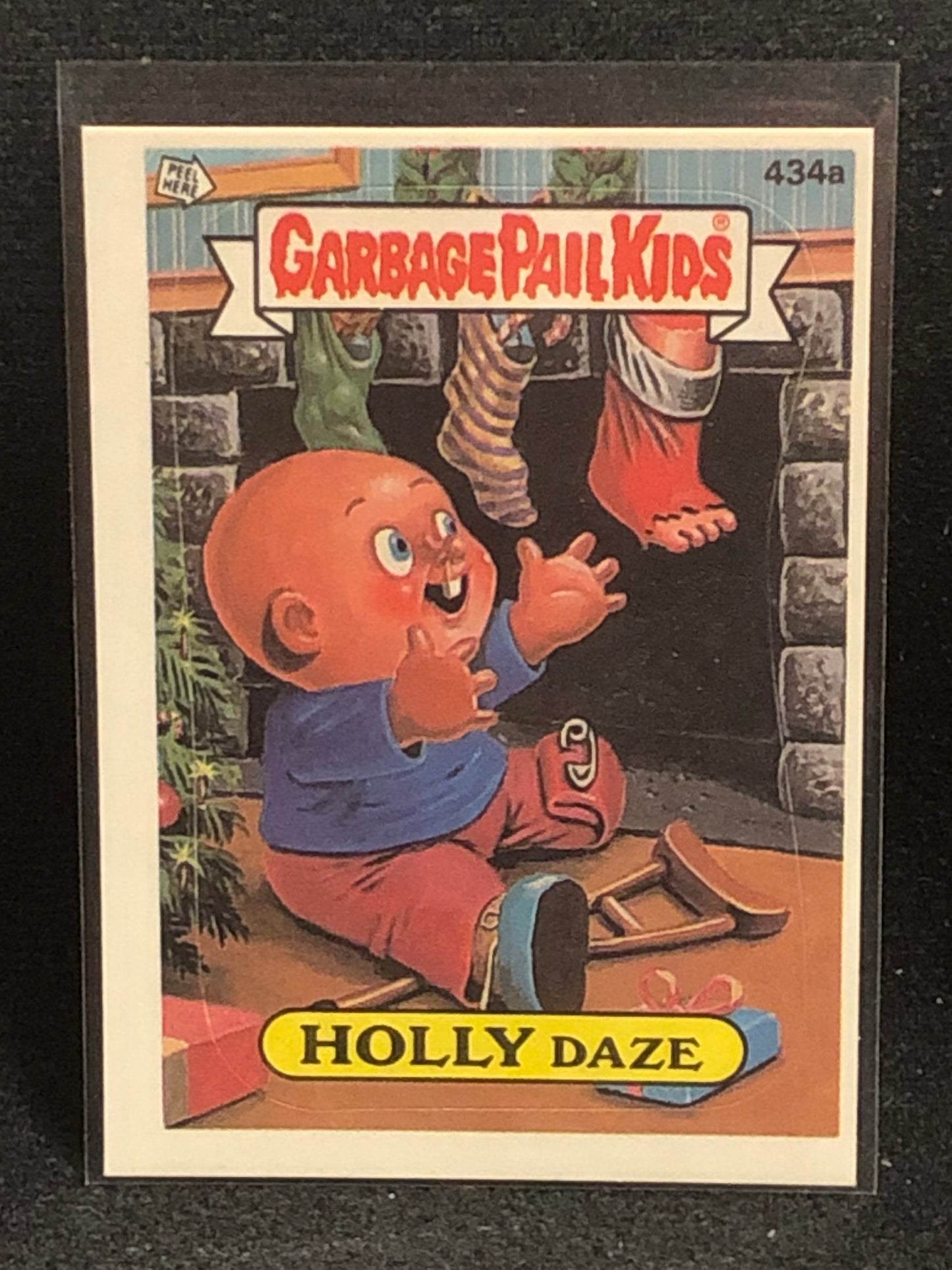 Garbage Pail Kids Original Series 11 (os11) 434a Holly Daze