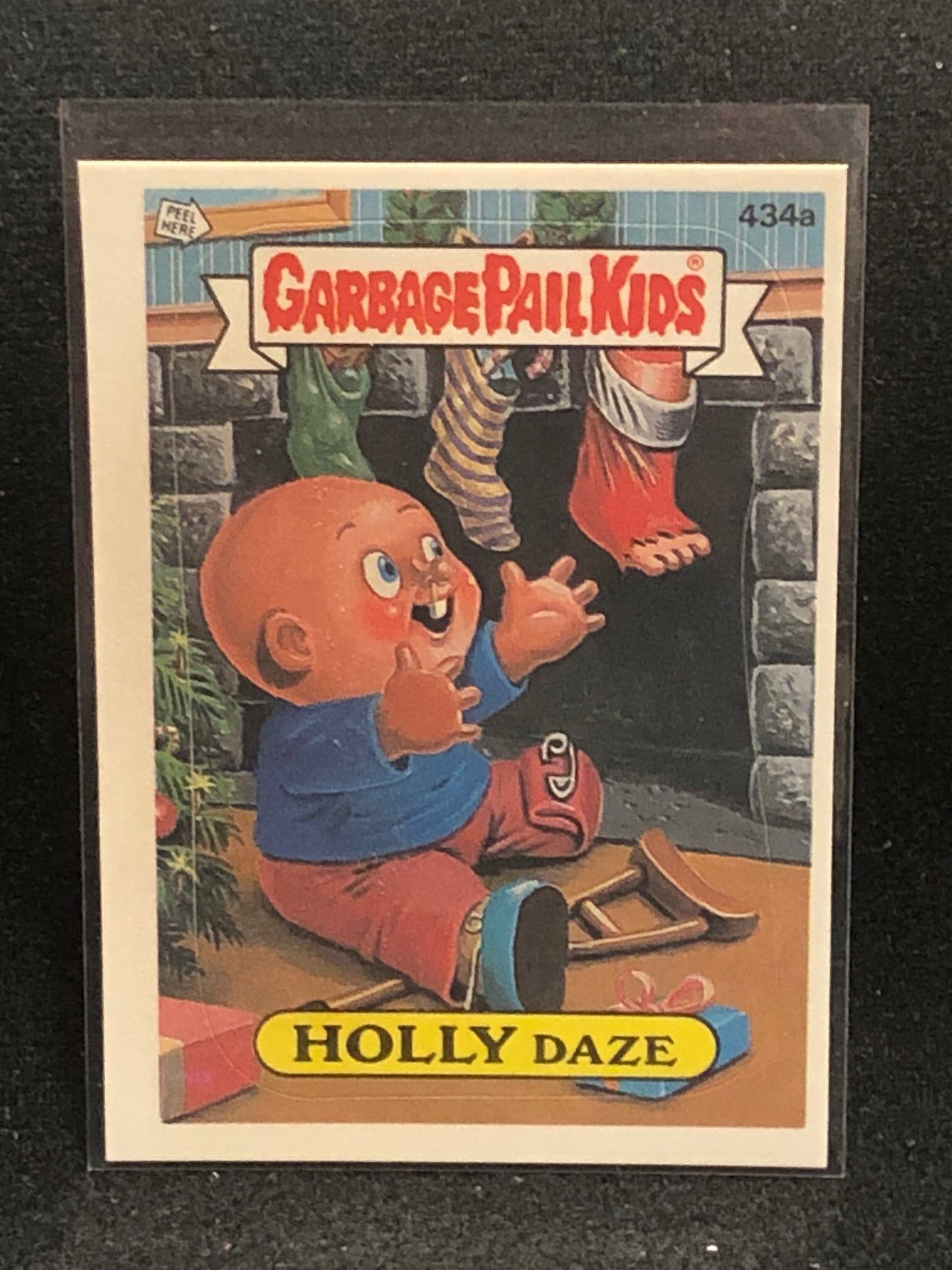 Garbage Pail Kids Original Series 11 (os11) 434a Holly Daze