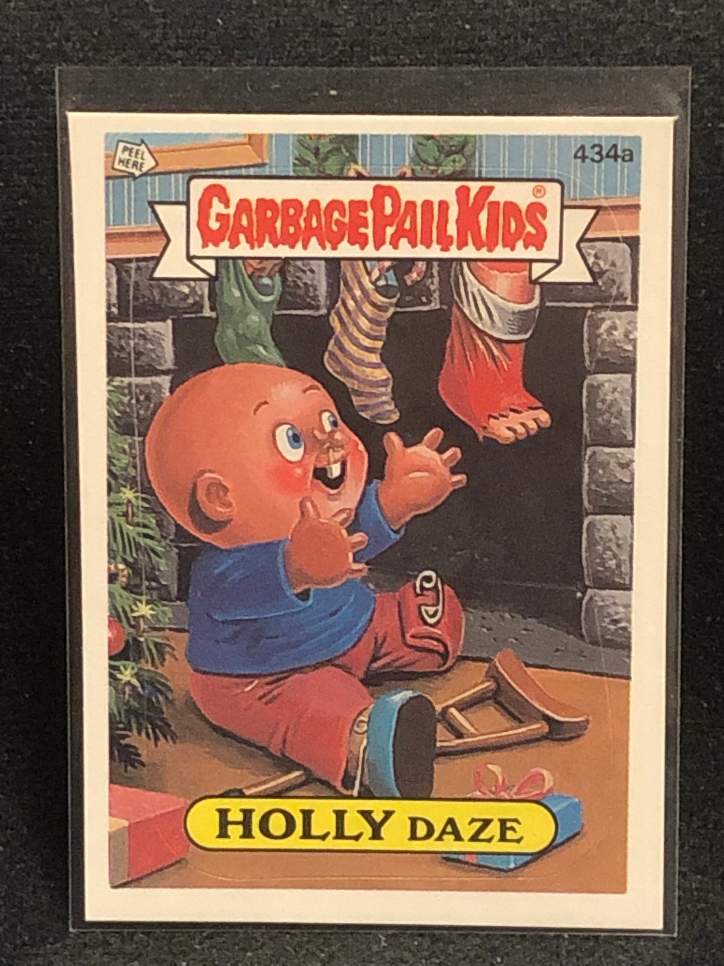 Garbage Pail Kids Original Series 11 (os11) 434a Holly Daze