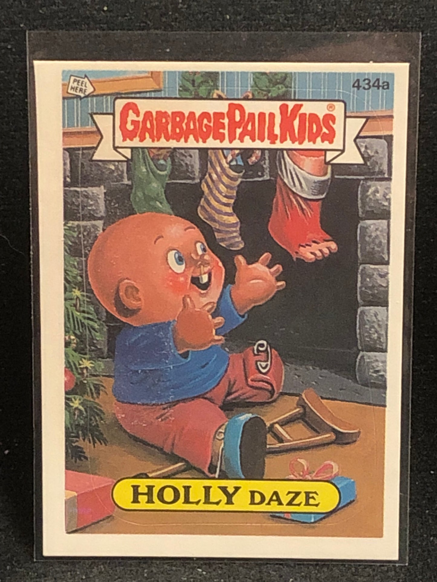 Garbage Pail Kids Original Series 11 (os11) 434a Holly Daze