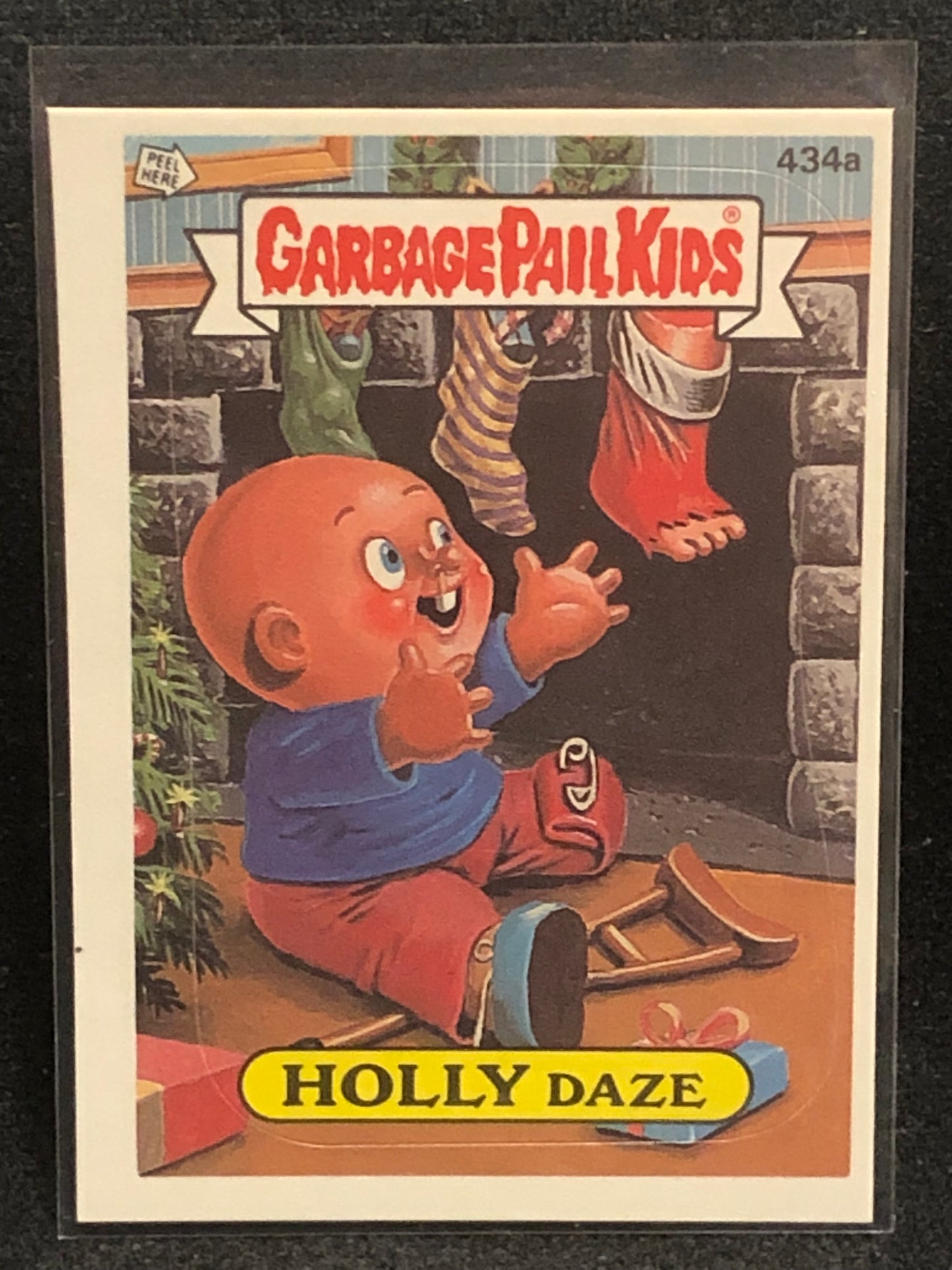 Garbage Pail Kids Original Series 11 (os11) 434a Holly Daze