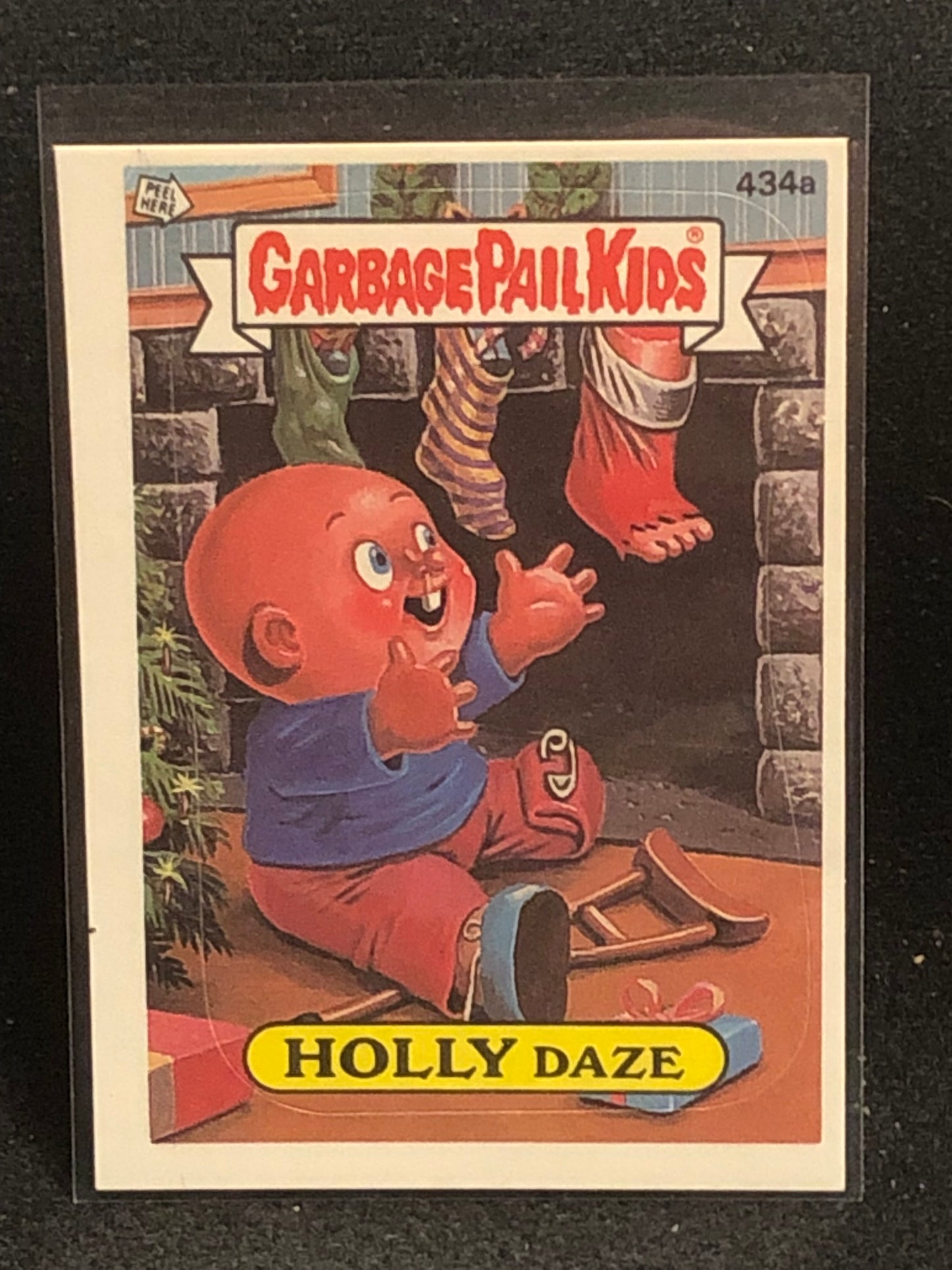 Garbage Pail Kids Original Series 11 (os11) 434a Holly Daze
