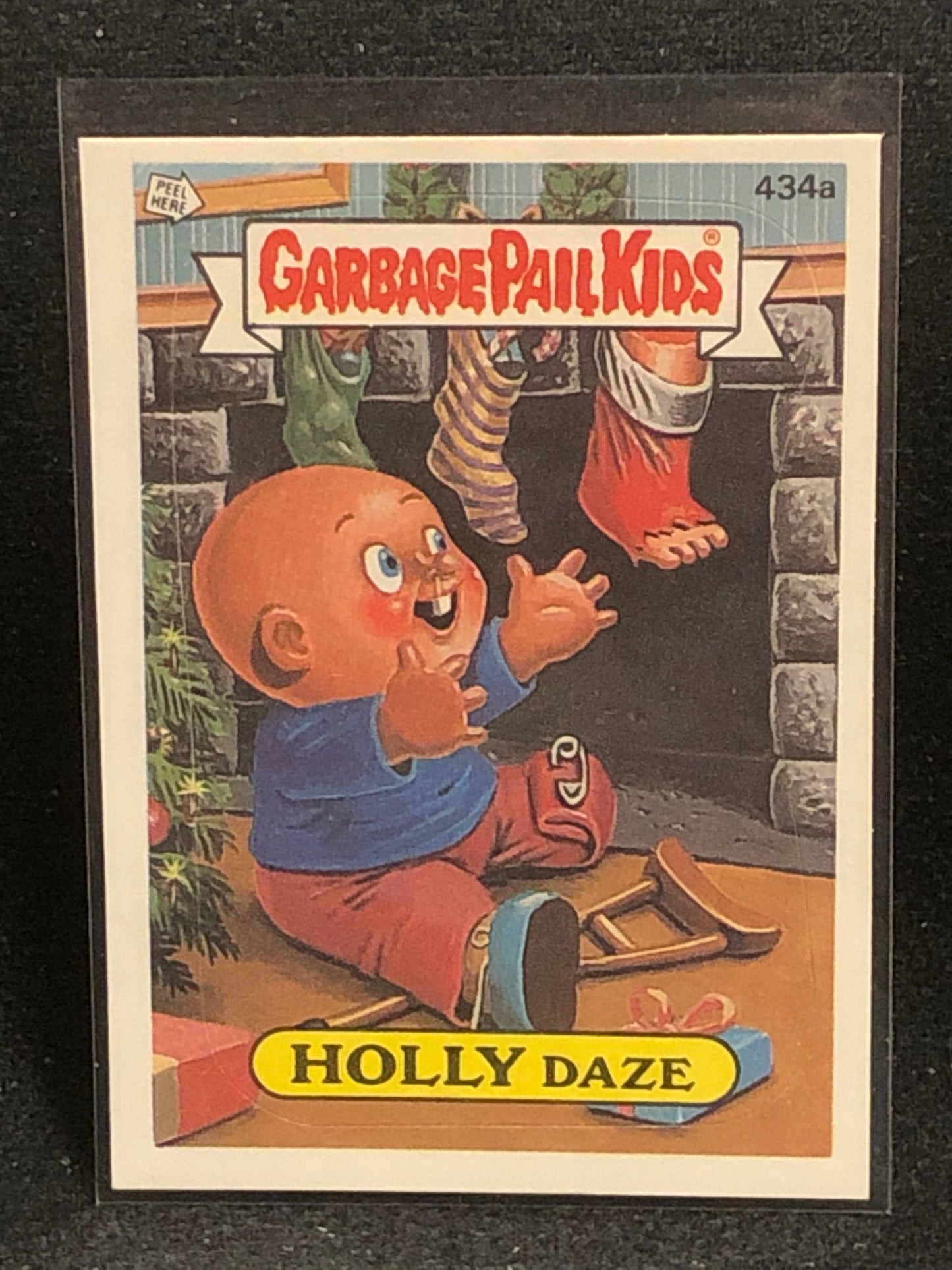 Garbage Pail Kids Original Series 11 (os11) 434a Holly Daze