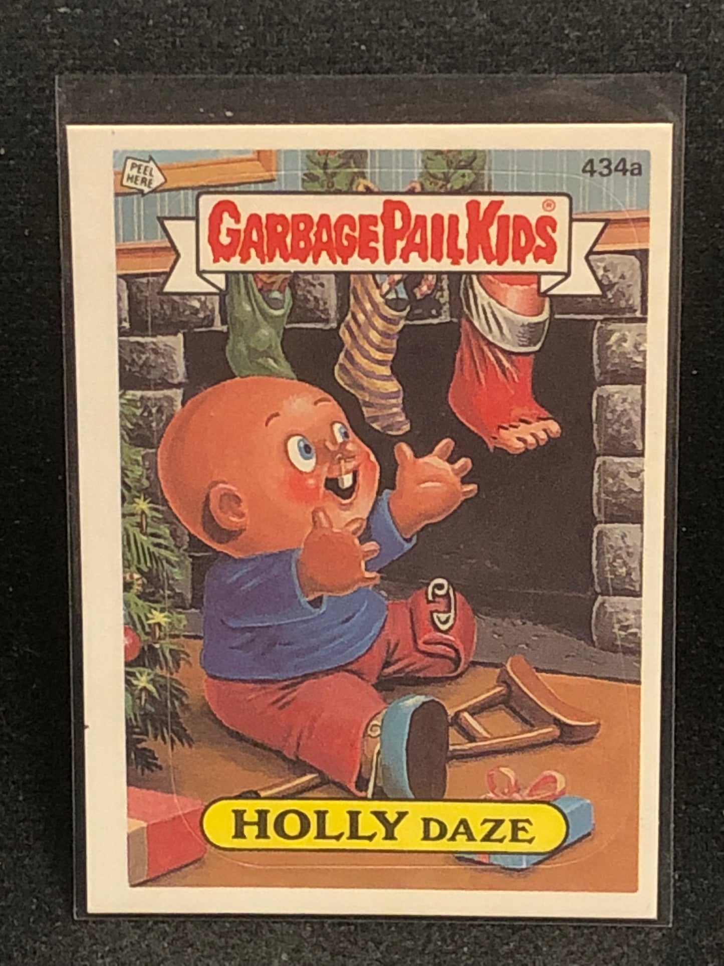 Garbage Pail Kids Original Series 11 (os11) 434a Holly Daze