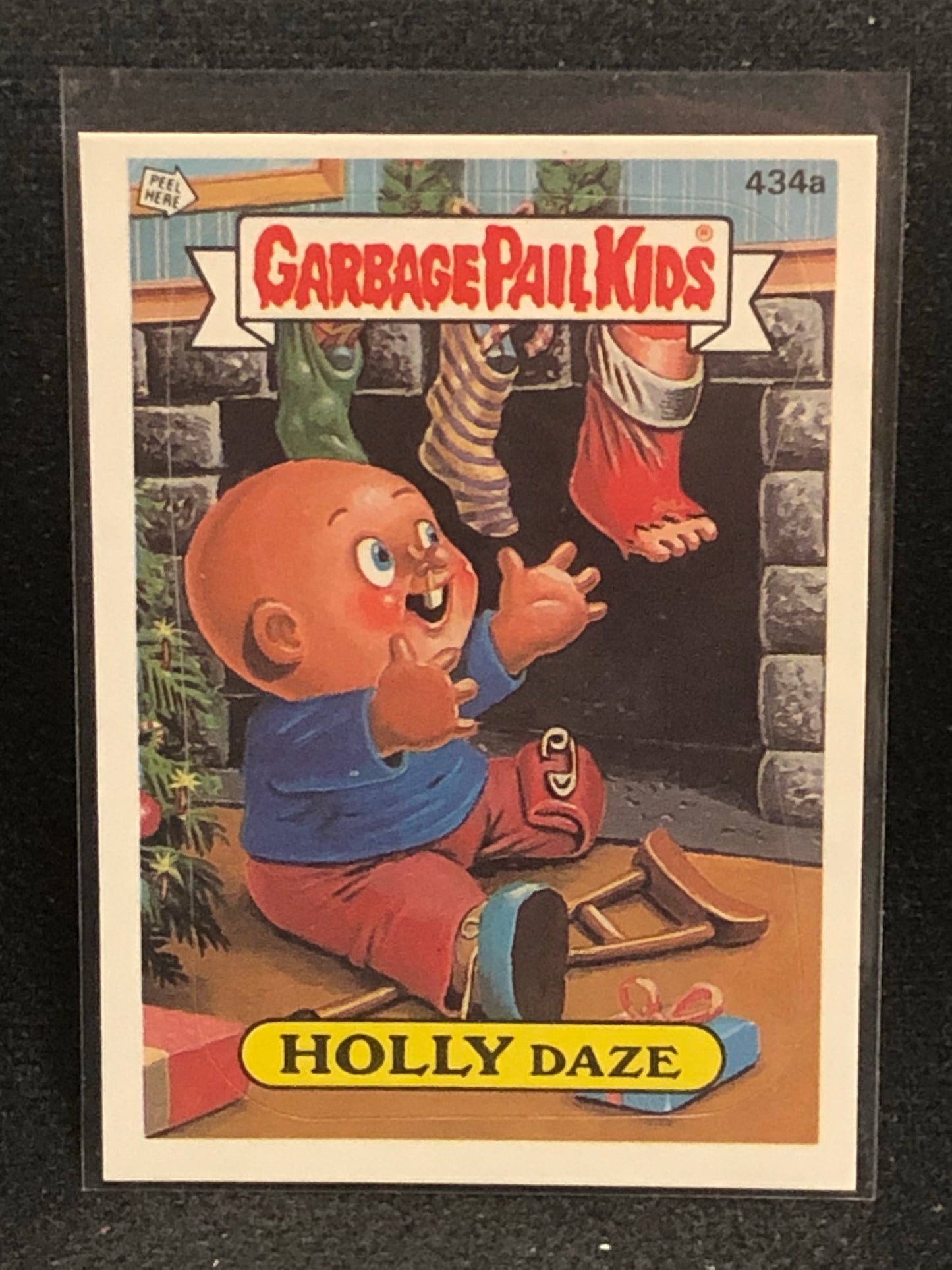 Garbage Pail Kids Original Series 11 (os11) 434a Holly Daze