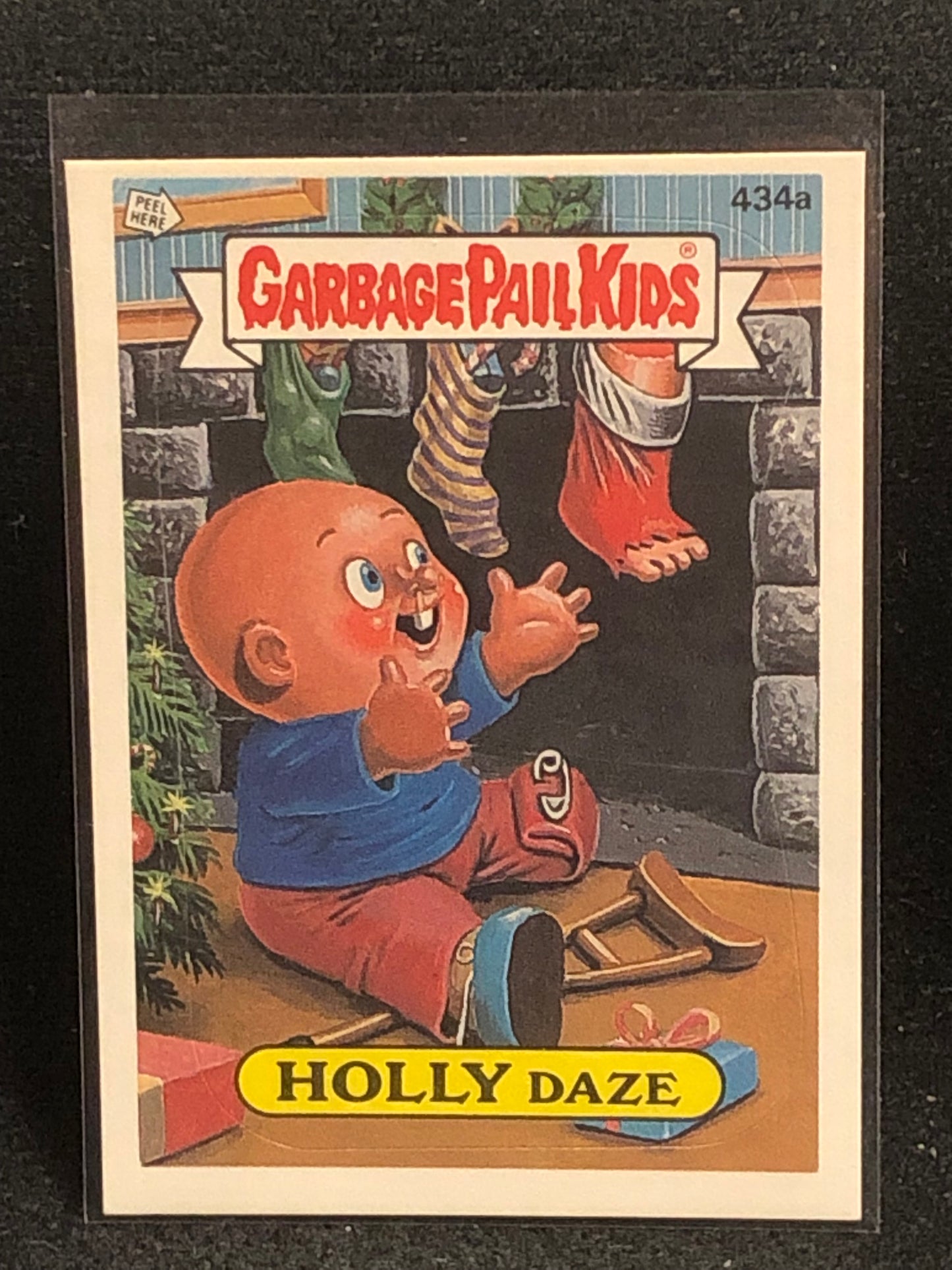 Garbage Pail Kids Original Series 11 (os11) 434a Holly Daze