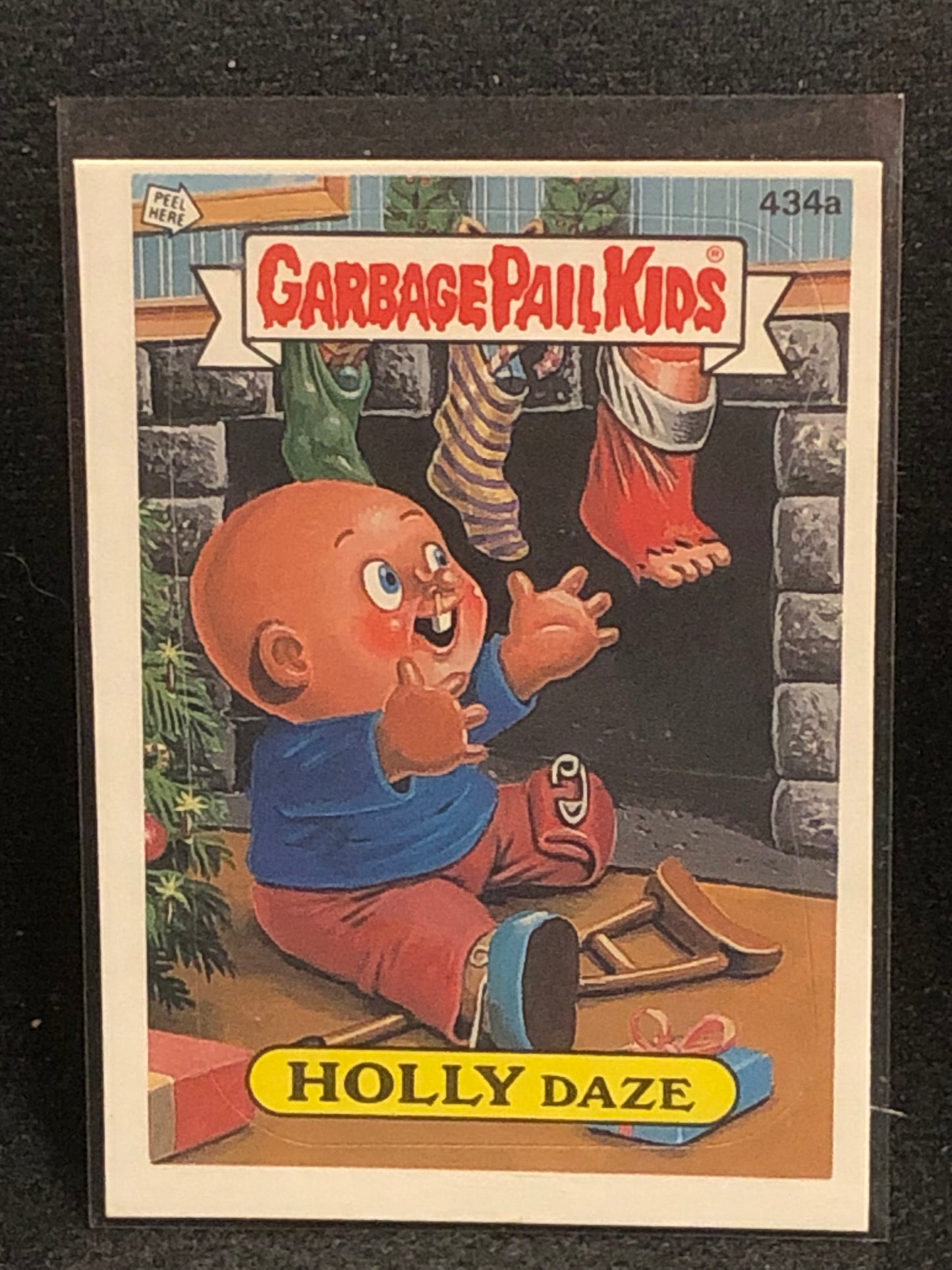 Garbage Pail Kids Original Series 11 (os11) 434a Holly Daze