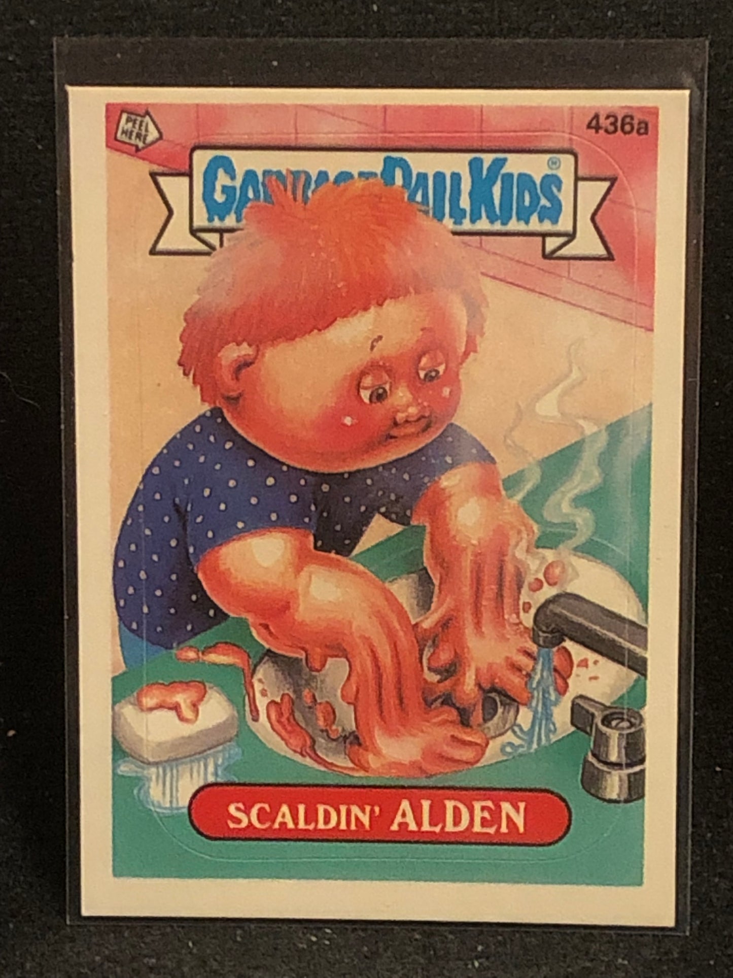 Garbage Pail Kids Original Series 11 (os11) 436a Scaldin Alden