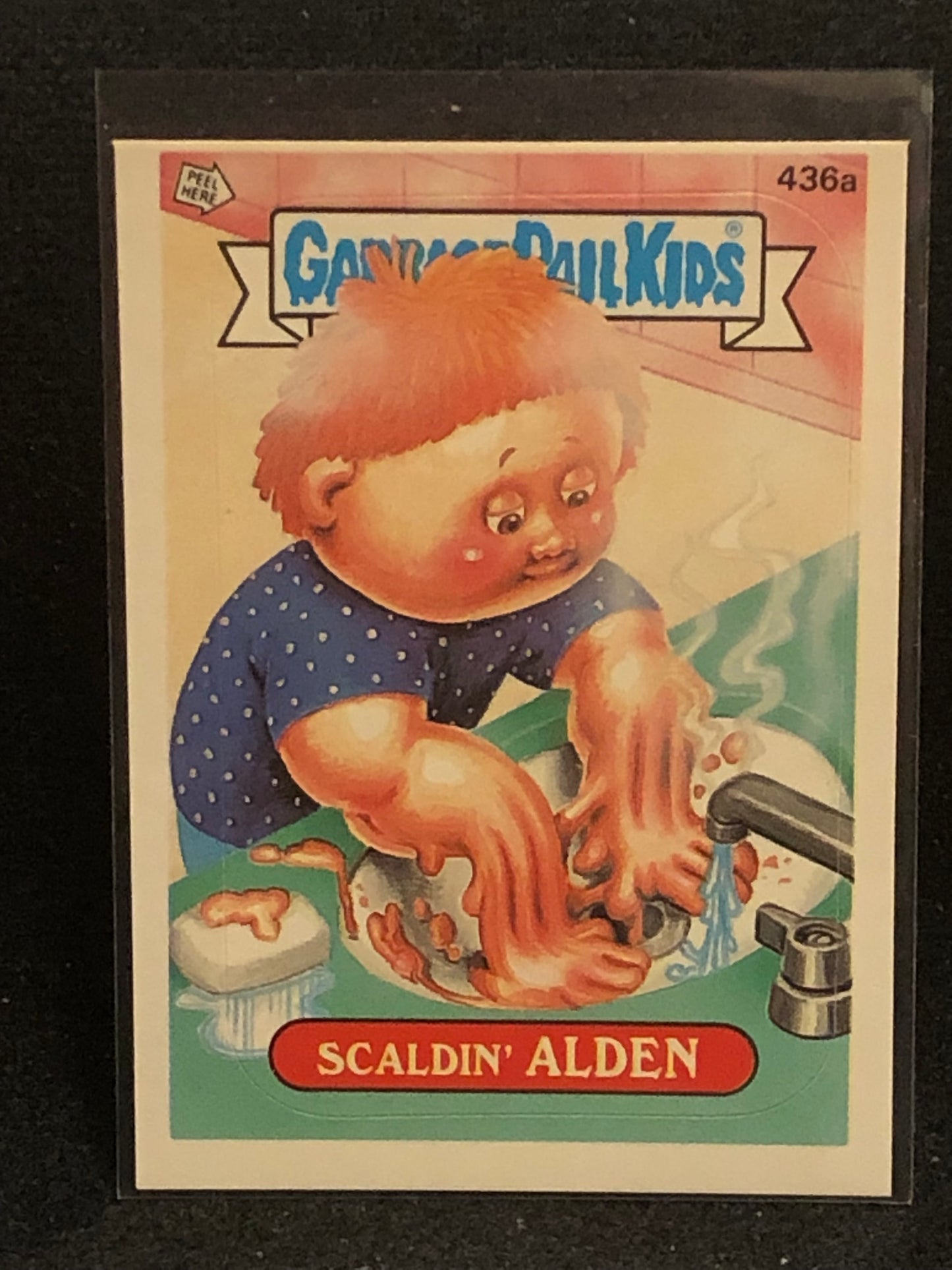 Garbage Pail Kids Original Series 11 (os11) 436a Scaldin Alden