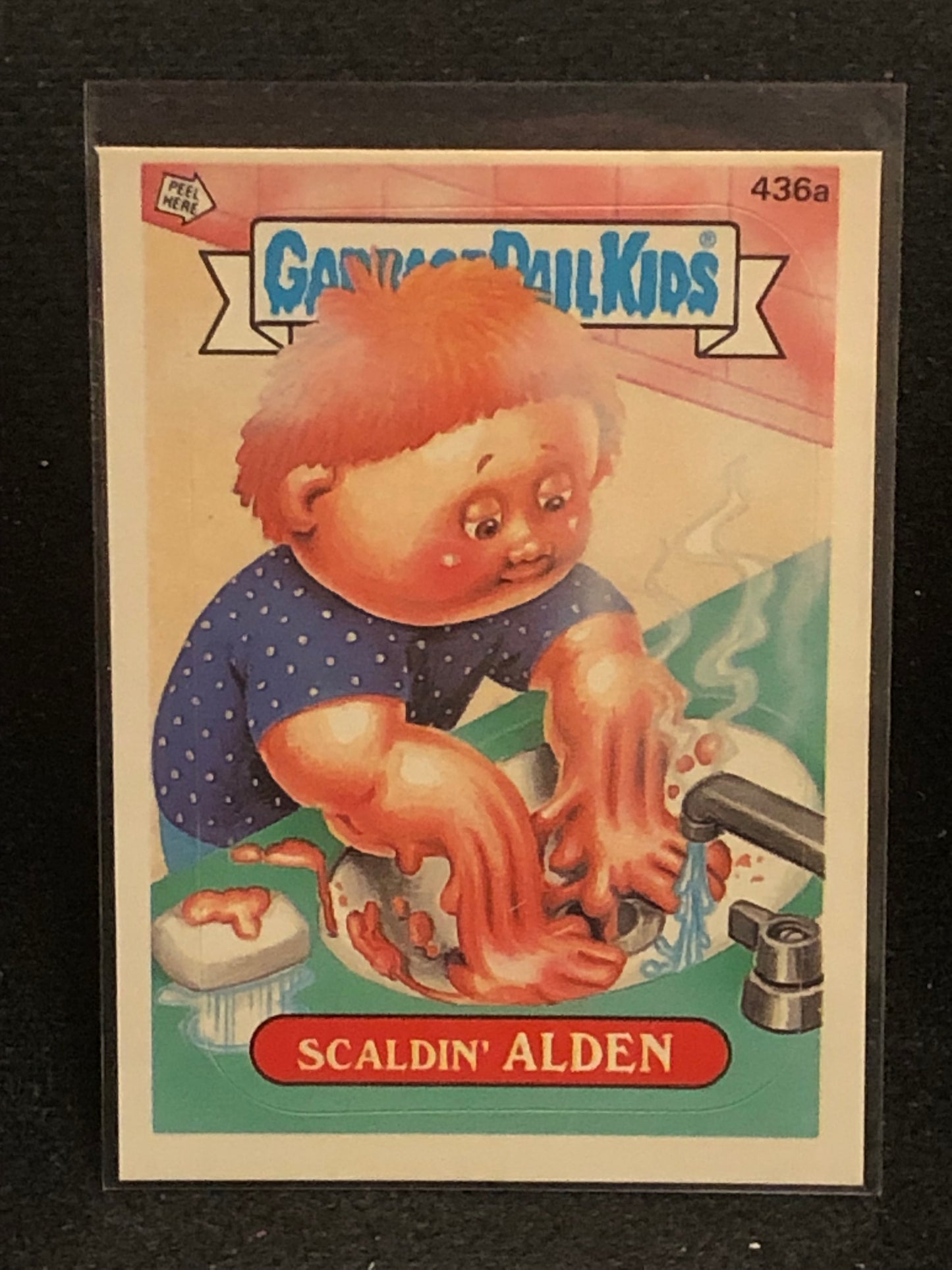 Garbage Pail Kids Original Series 11 (os11) 436a Scaldin Alden